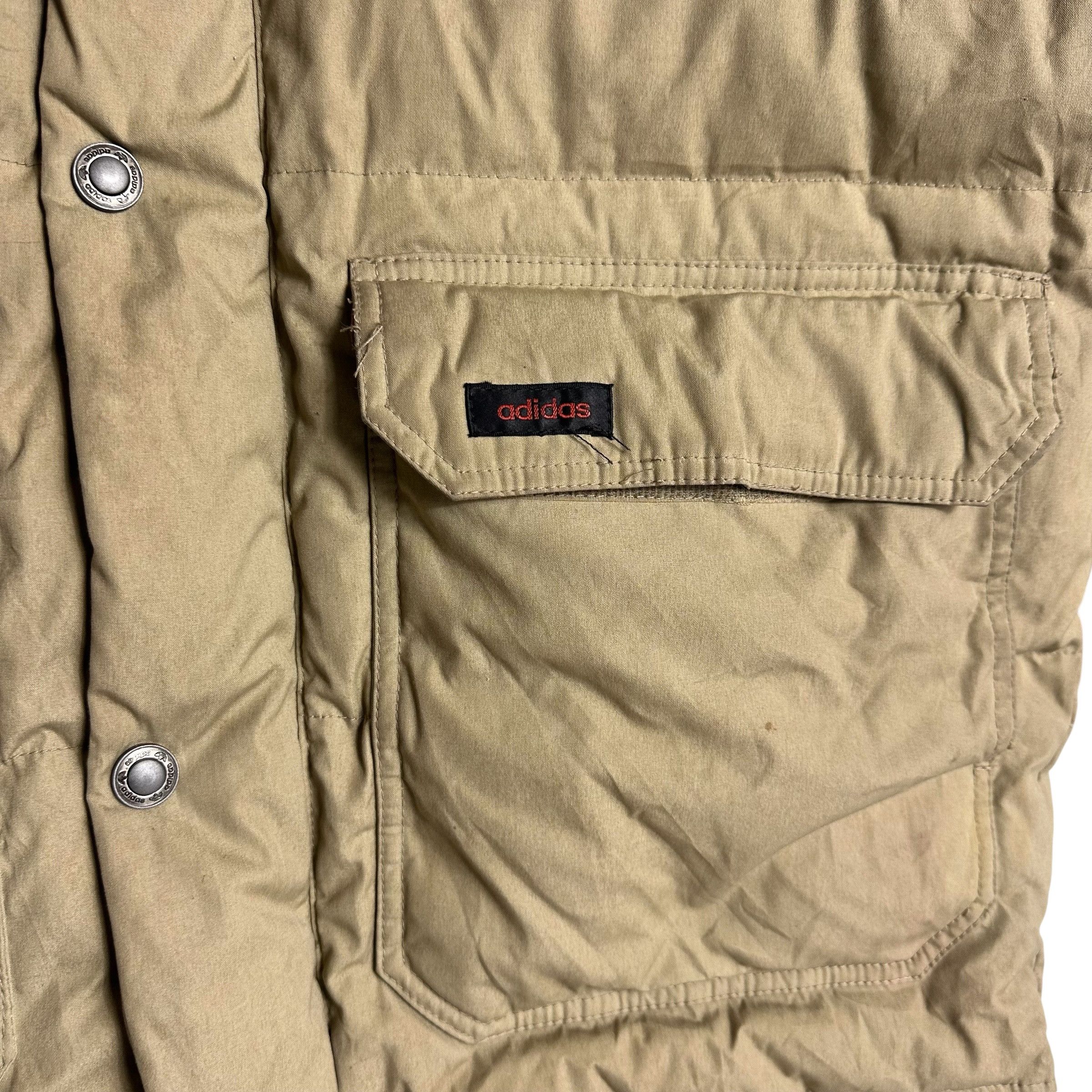 Adidas 🔥RARE🔥Vintage Adidas International Puffer Bomber Jacket Size US L / EU 52-54 / 3 - 4 Thumbnail