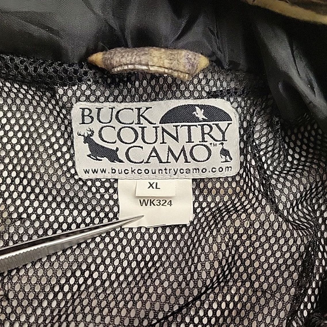 Vintage Buck Country Camo Jacket Mens XL Camouflage Hunting Outdoor Skyline Phantom Size US XL / EU 56 / 4 - 4 Thumbnail