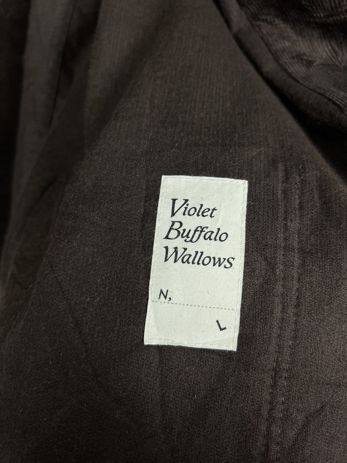 Japanese Brand 🔥 VIOLET BUFFALO WALLOWS VELVET CHORE JACKET MADE IN JAPAN Size US M / EU 48-50 / 2 - 15 Thumbnail