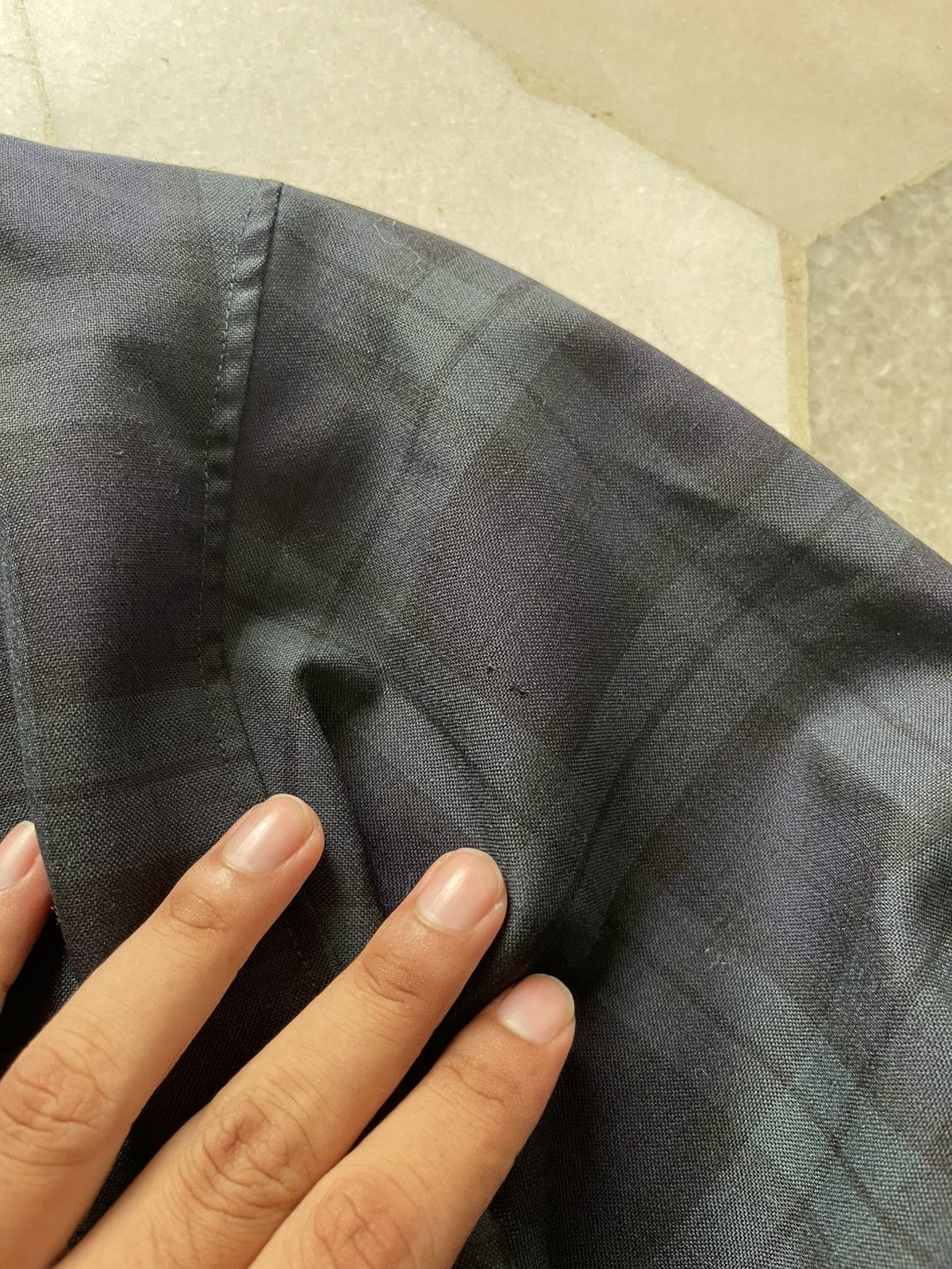 Issey Miyake 70s Issey Miyake Studio Plaid Crop Wool Jacket A1 Size US L / EU 52-54 / 3 - 9 Thumbnail