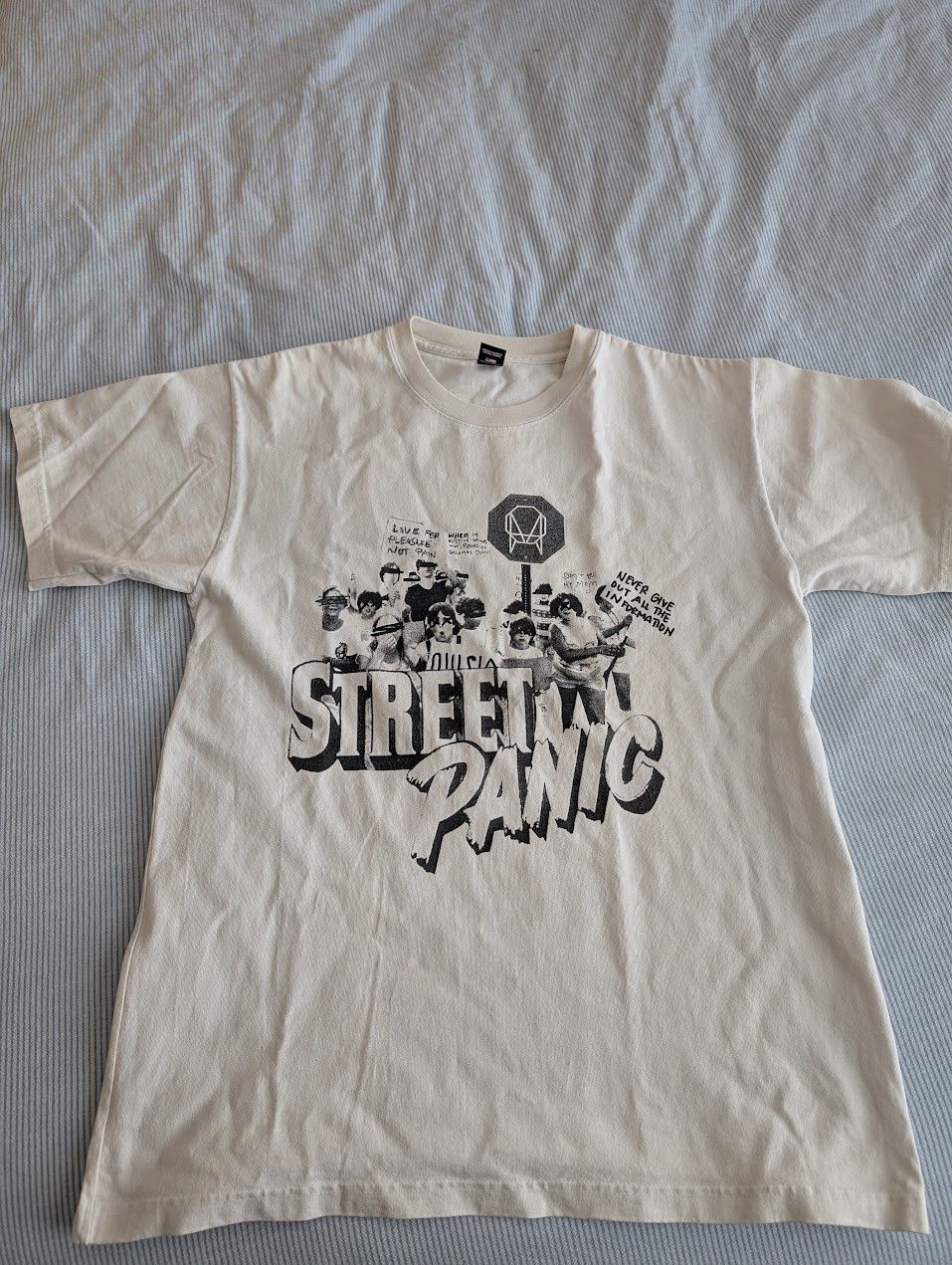 Other OWSLA Street Panic White Tee Medium Size Size US M / EU 48-50 / 2 - 1 Thumbnail