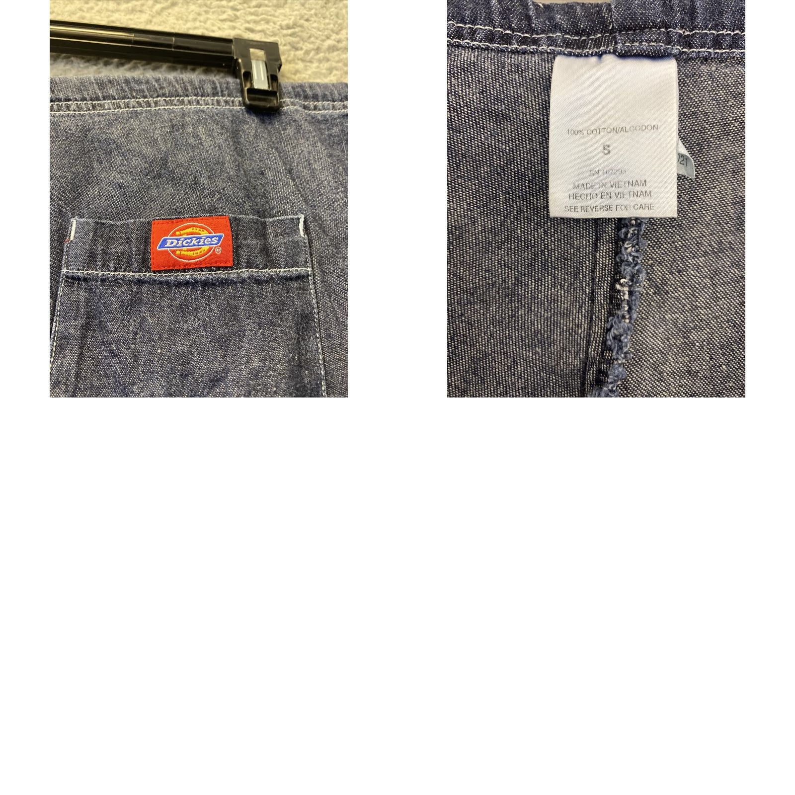 Dickies Dickies Womens Blue Relaxed Fit Jeans light pants S Ladies Pants /106-2 Size 28" / US 6 / IT 42 - 8 Thumbnail