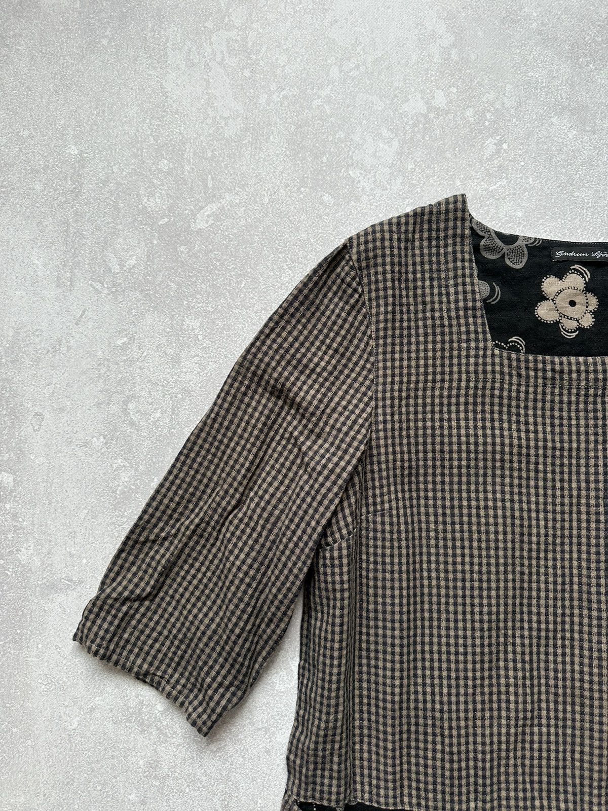 Gudrun Sjoden Gudrun Sjoden Dress Cotton Tunic LongSleeve Patterned Blouse Size M / US 6-8 / IT 42-44 - 8 Thumbnail