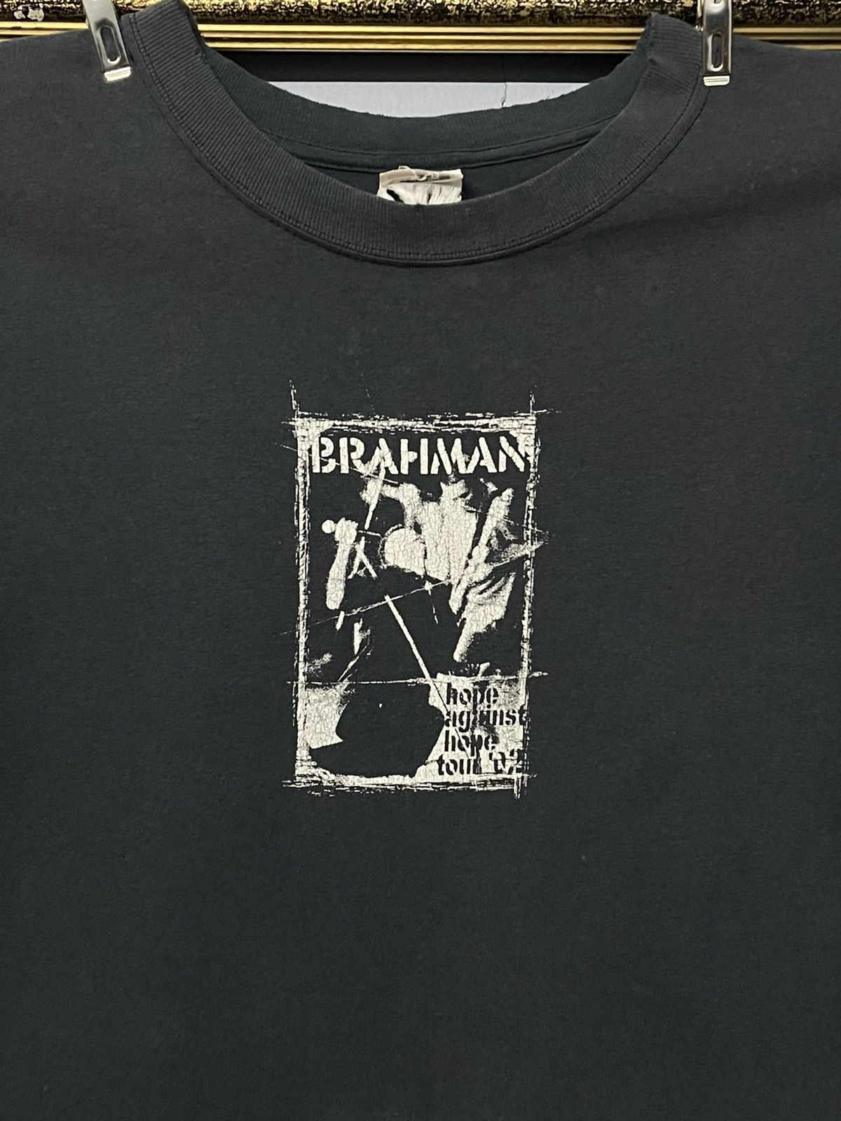Band Tees Vintage Original Og Brahman Japan Punk Hope Againts Fade Tee Size US M / EU 48-50 / 2 - 3 Thumbnail