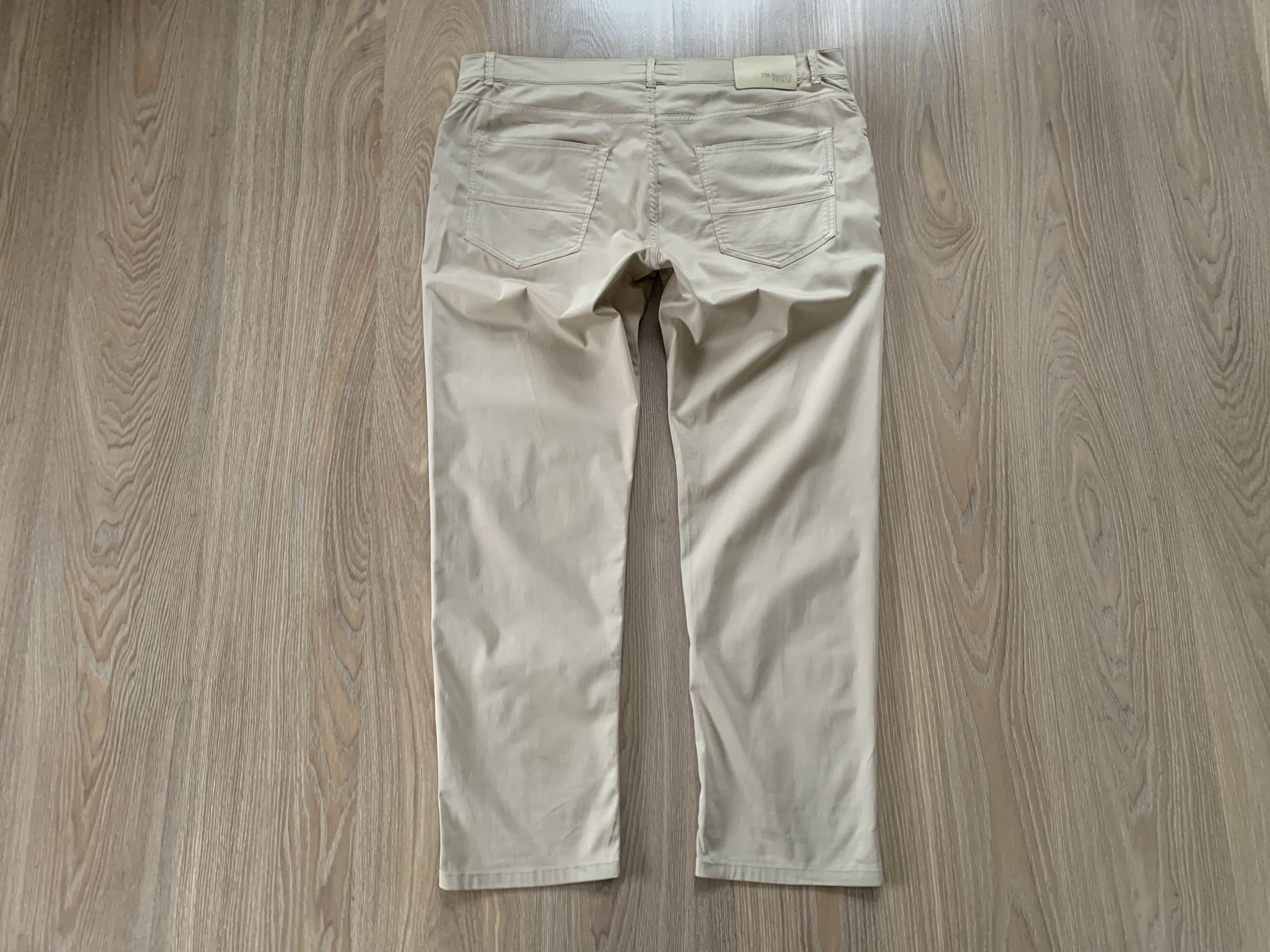 Trussardi × Vintage Trussardi Jeans Vintage Stretch Casual Pants Trousers Size US 38 / EU 54 - 3 Thumbnail