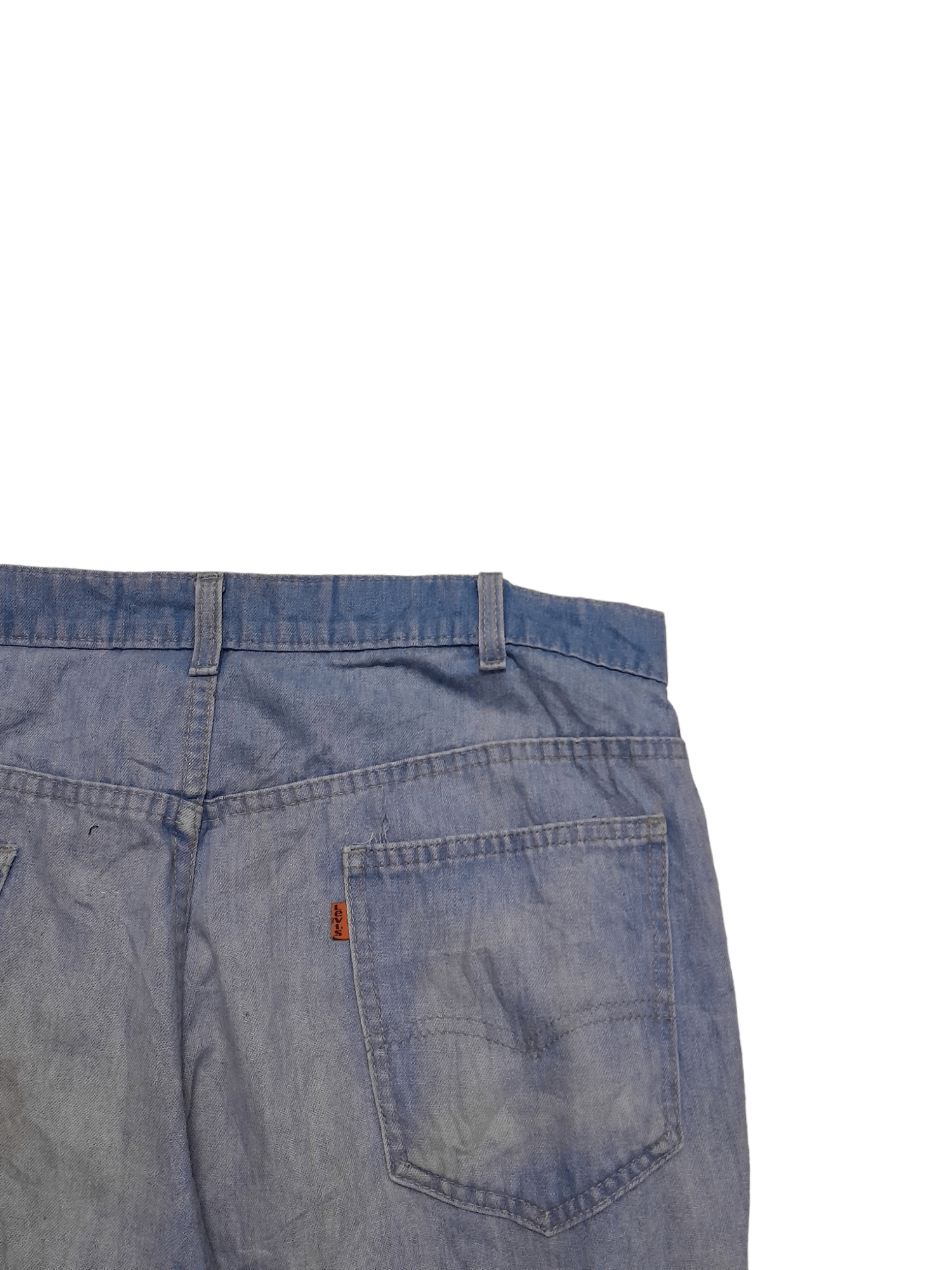 Levi's 1987 Levis Denim Button Stamped 549 Black Pole (S221) Size US 37 - 6 Thumbnail