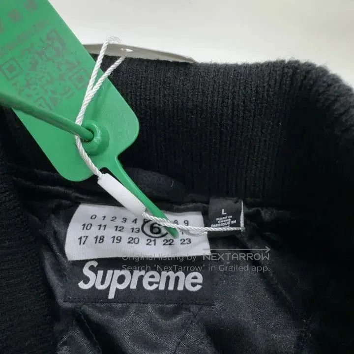 Maison Margiela Supreme x MM6 Maison Margiela Varsity Jacket . Size US L / EU 52-54 / 3 - 2 Thumbnail