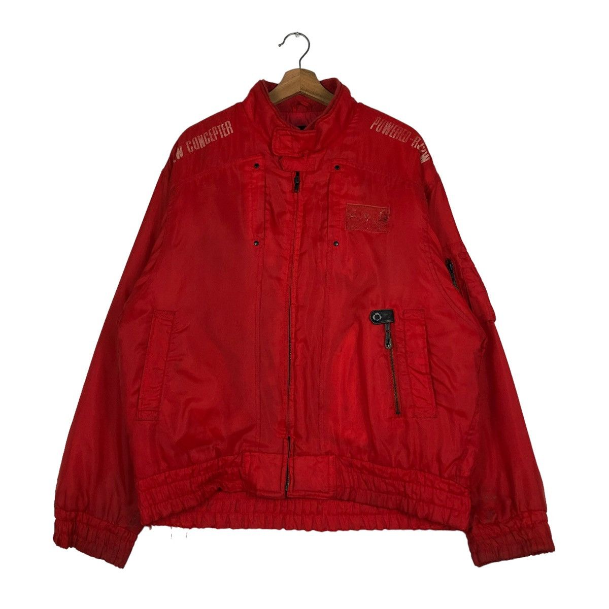 Kadoya 🔥BONDAGE PARACHUTE BIKER JACKET NEW CONCEPTER ISSEY MIYAKE Size US L / EU 52-54 / 3 - 6 Thumbnail