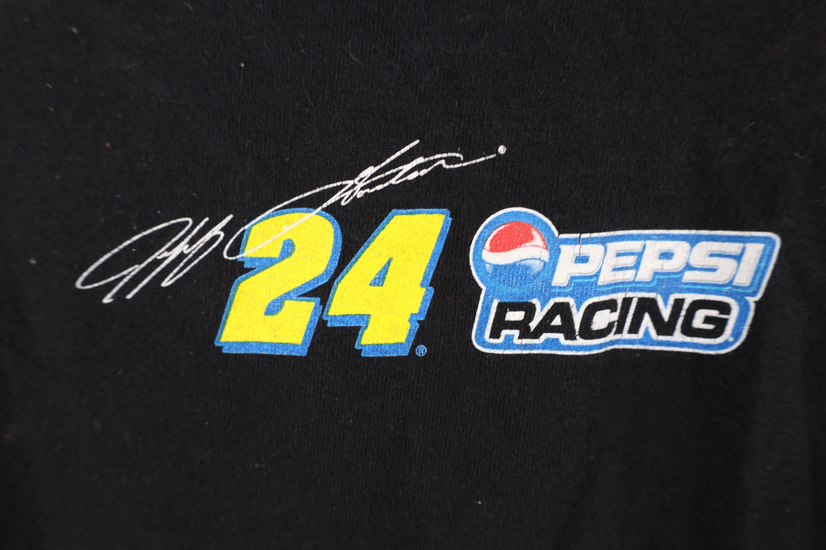 Vintage Vintage NASCAR Pepsi Jeff Gordon Racing T-Shirt Black Size US XL / EU 56 / 4 - 8 Thumbnail