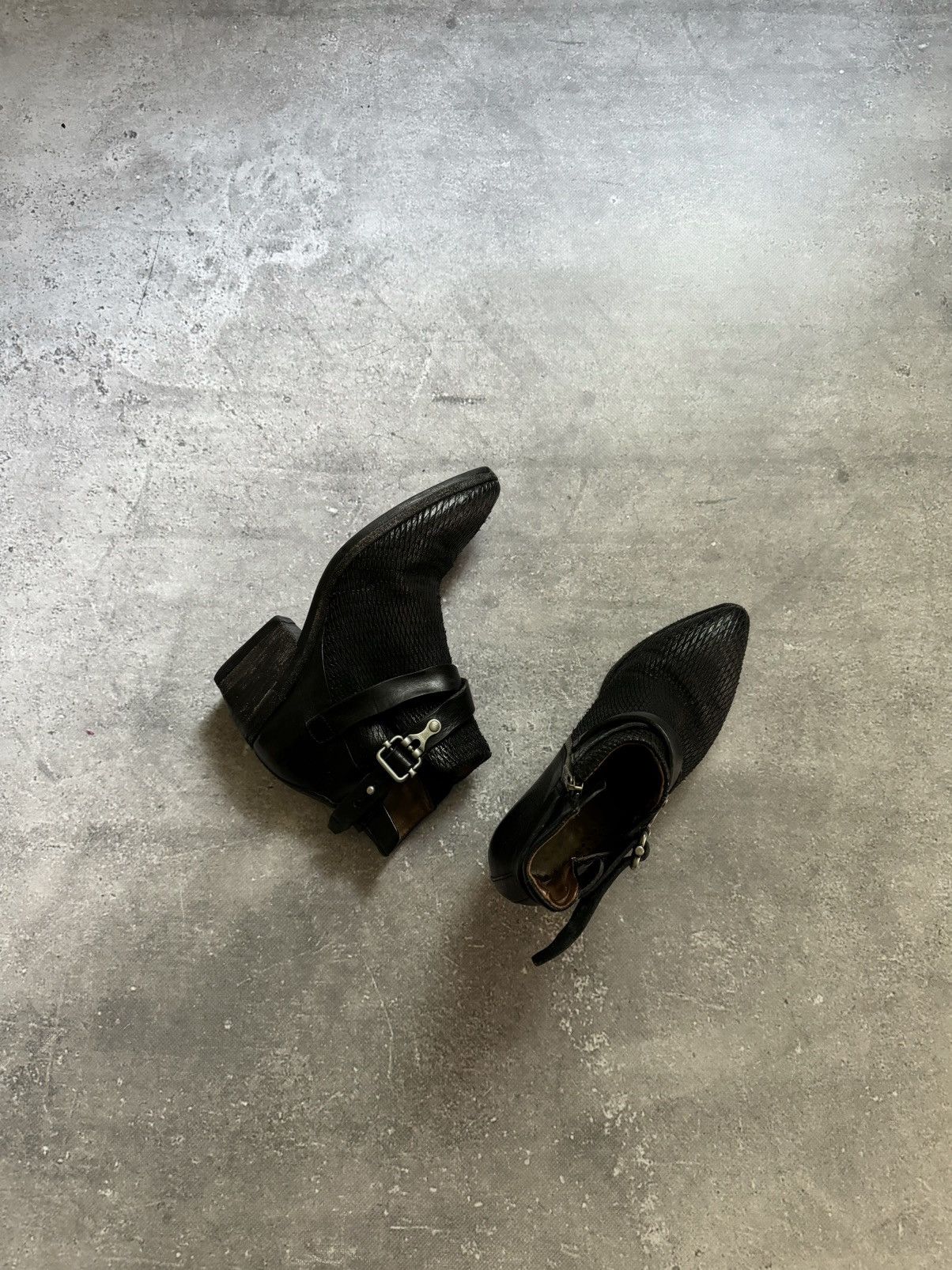 A.S.98 × Affliction A.S.98 Women’s Avant Garde Ankle Boots Size US 8 / IT 38 - 9 Thumbnail