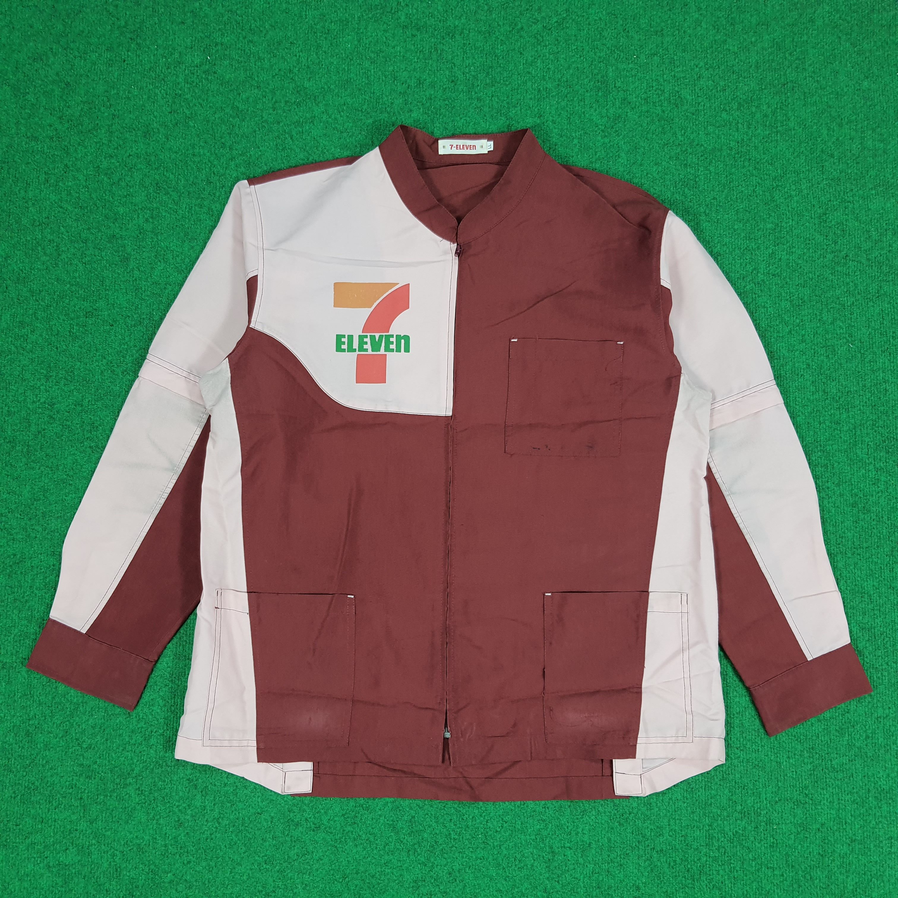 Japanese Brand × Vintage Vintage 7 Eleven Japan Staff Uniform Japanese Brand Jacket Size US L / EU 52-54 / 3 - 1 Thumbnail
