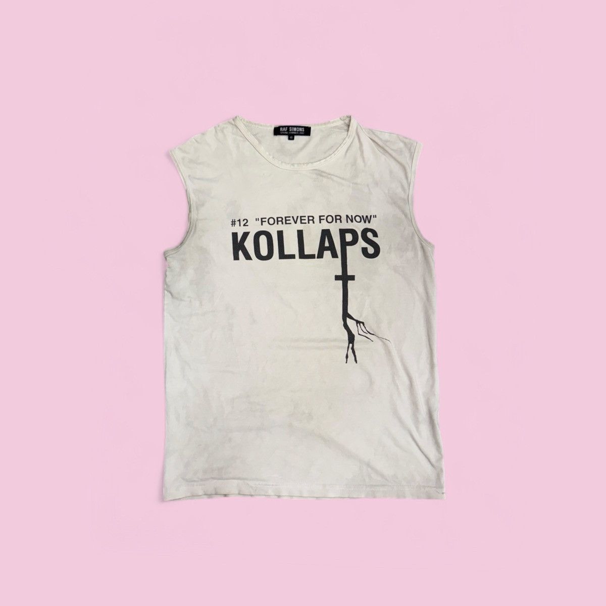 Raf Simons ss02 raf simons kollaps tank top Size US M / EU 48-50 / 2 - 1 Thumbnail