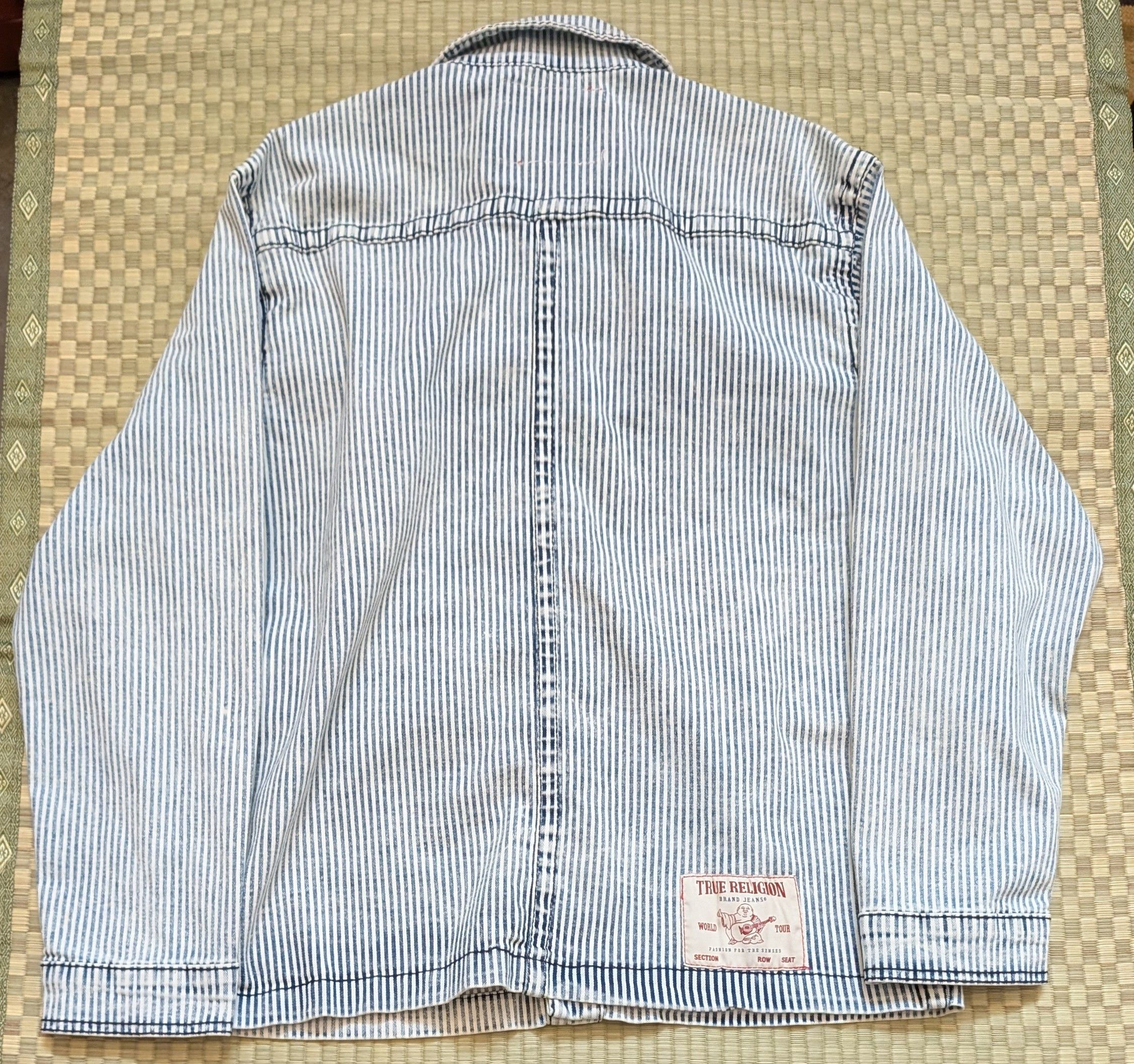 True Religion NWT True Religion Hickory Big T Striped Shacket Size US S / EU 44-46 / 1 - 2 Thumbnail