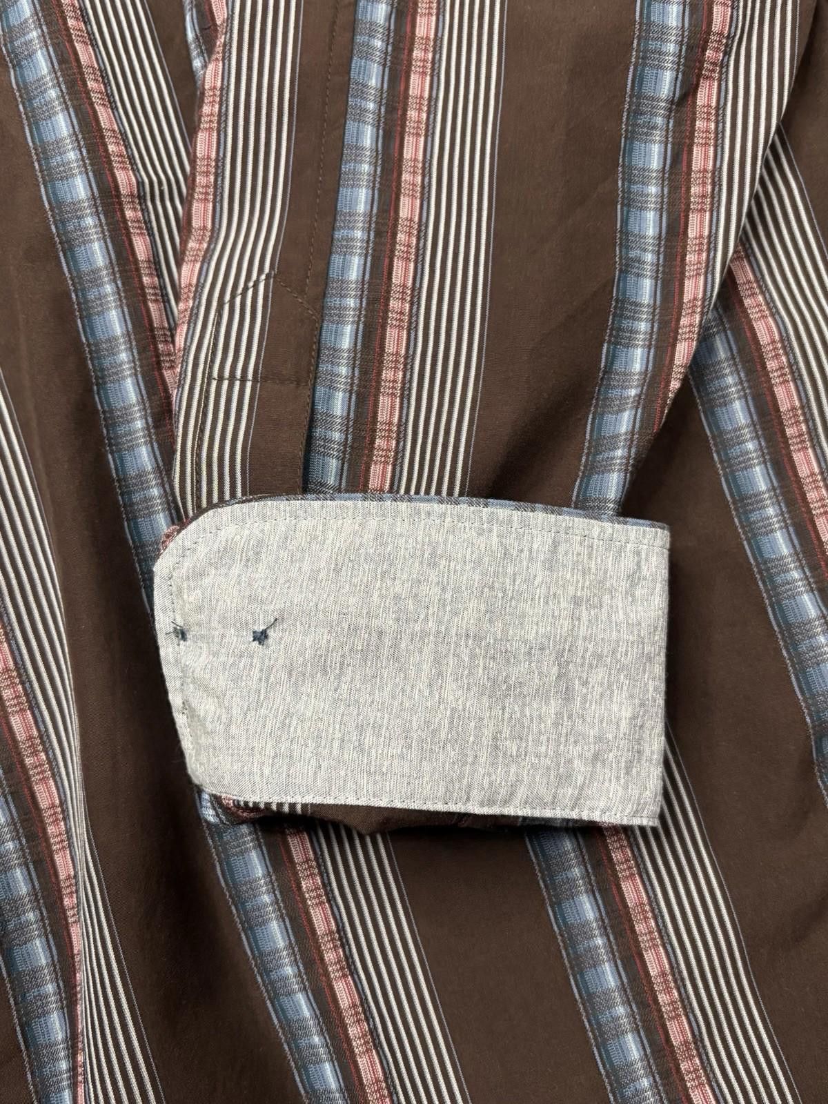 Tommy Bahama Tommy Bahama Shirt Mens L Striped Cotton Silk $138 Size US L / EU 52-54 / 3 - 8 Thumbnail
