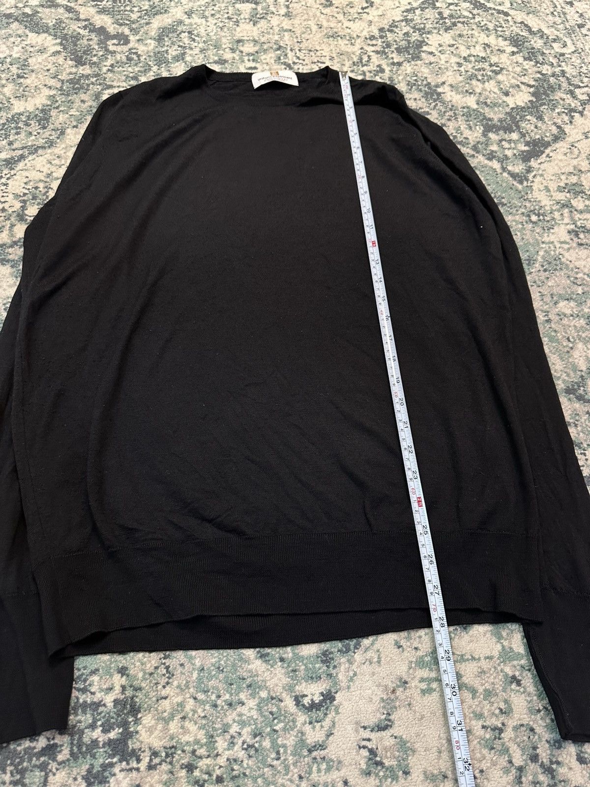 Hiroshi Fujiwara × John Smedley × uniform experiment John Smedley x Uniform Experiment 100% Merino Wool Jumper Size US L / EU 52-54 / 3 - 15 Thumbnail