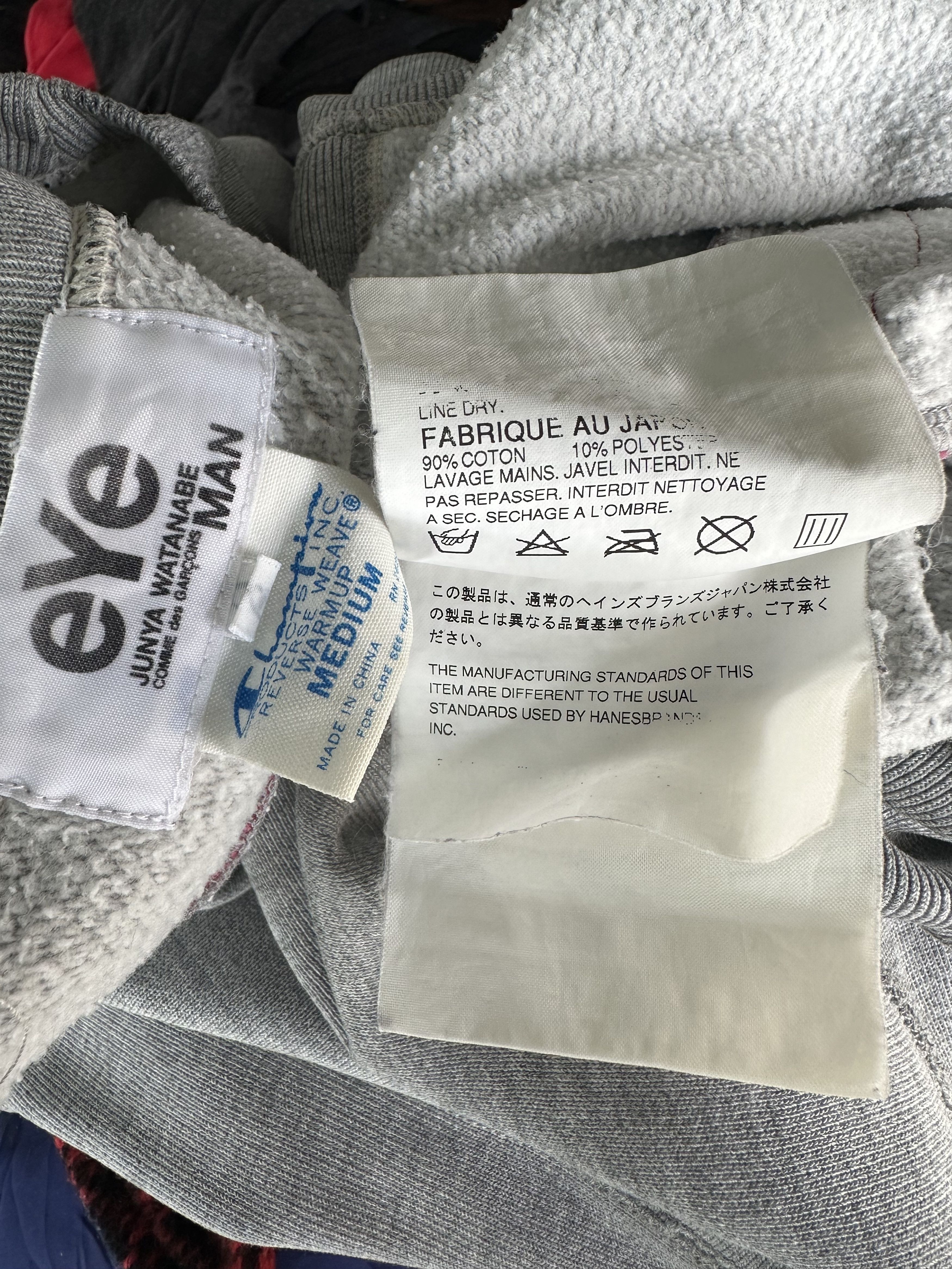 Comme des Garcons CDG X Champion Reverse Weave Army Athletic Dept America Flag Size US M / EU 48-50 / 2 - 10 Thumbnail