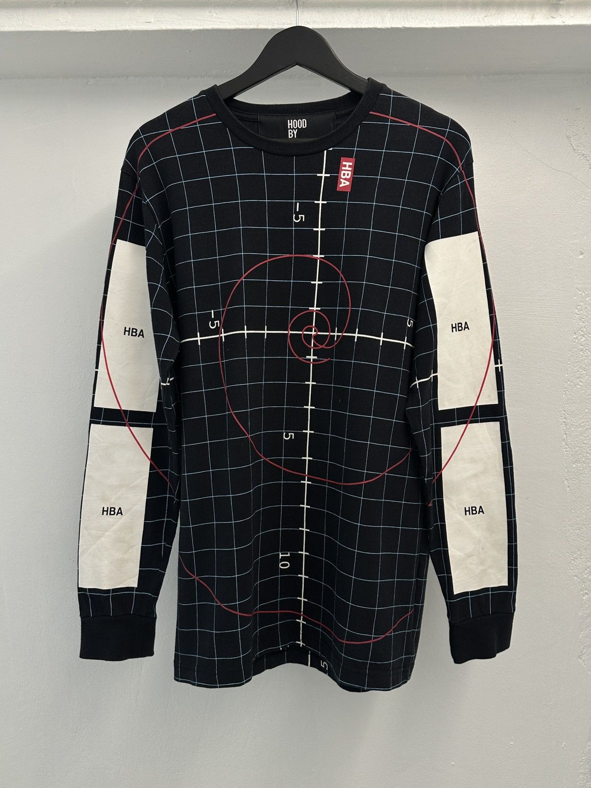 Hood By Air Hood by Air x H.R. Giger Spinal Print Longsleeve shirt