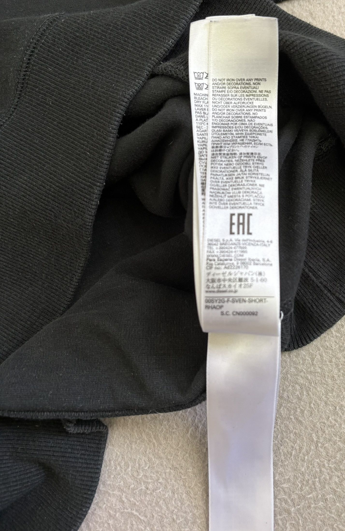 Diesel Diesel Black sweatshirt medium Size M / US 6-8 / IT 42-44 - 15 Thumbnail