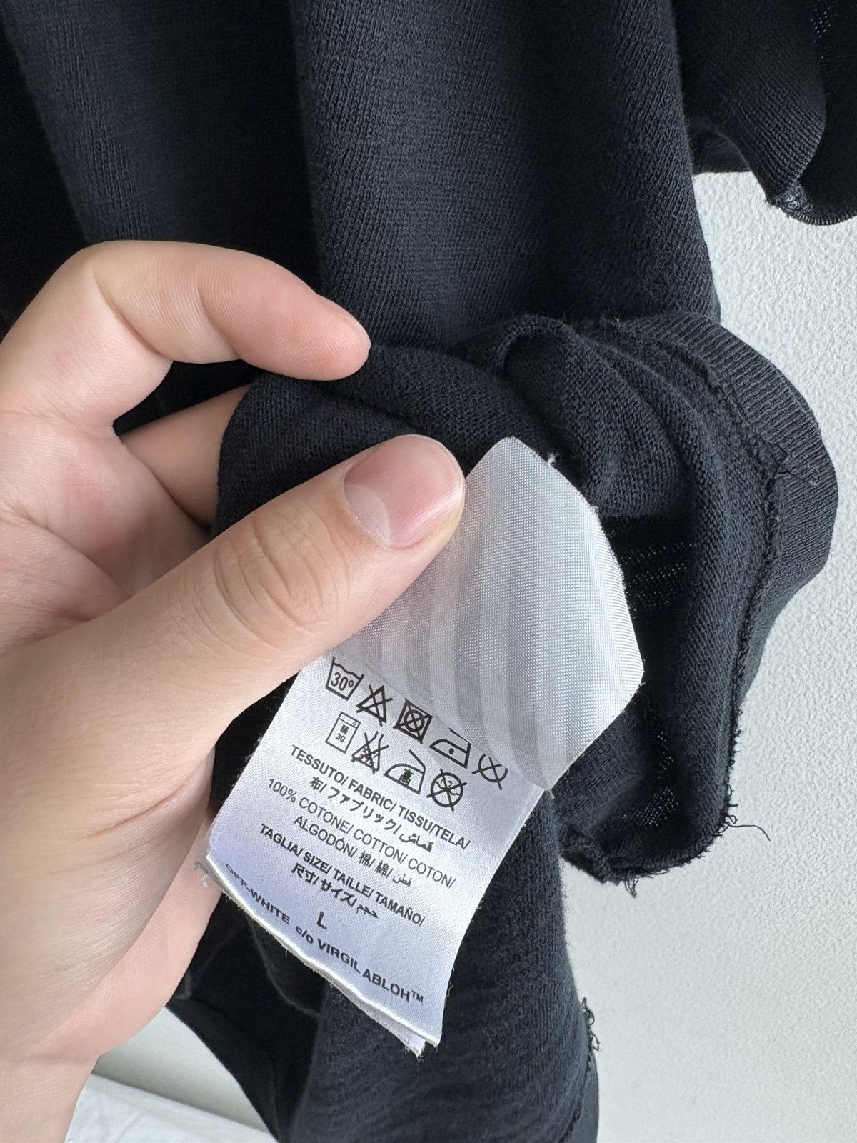 Off-White Off White “Mirror Mirror” Tee Size US L / EU 52-54 / 3 - 5 Thumbnail
