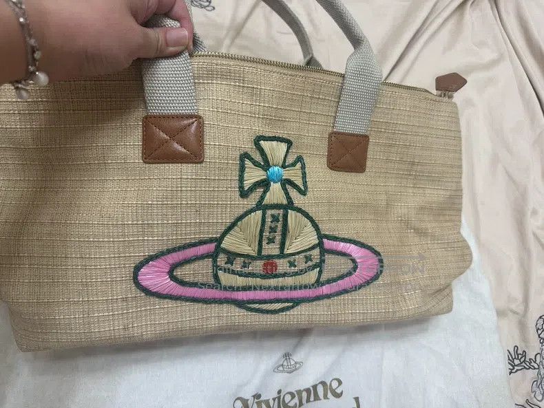 Vivienne Westwood Vivienne Westwood size os Vintage straw bag Size ONE SIZE - 3 Thumbnail