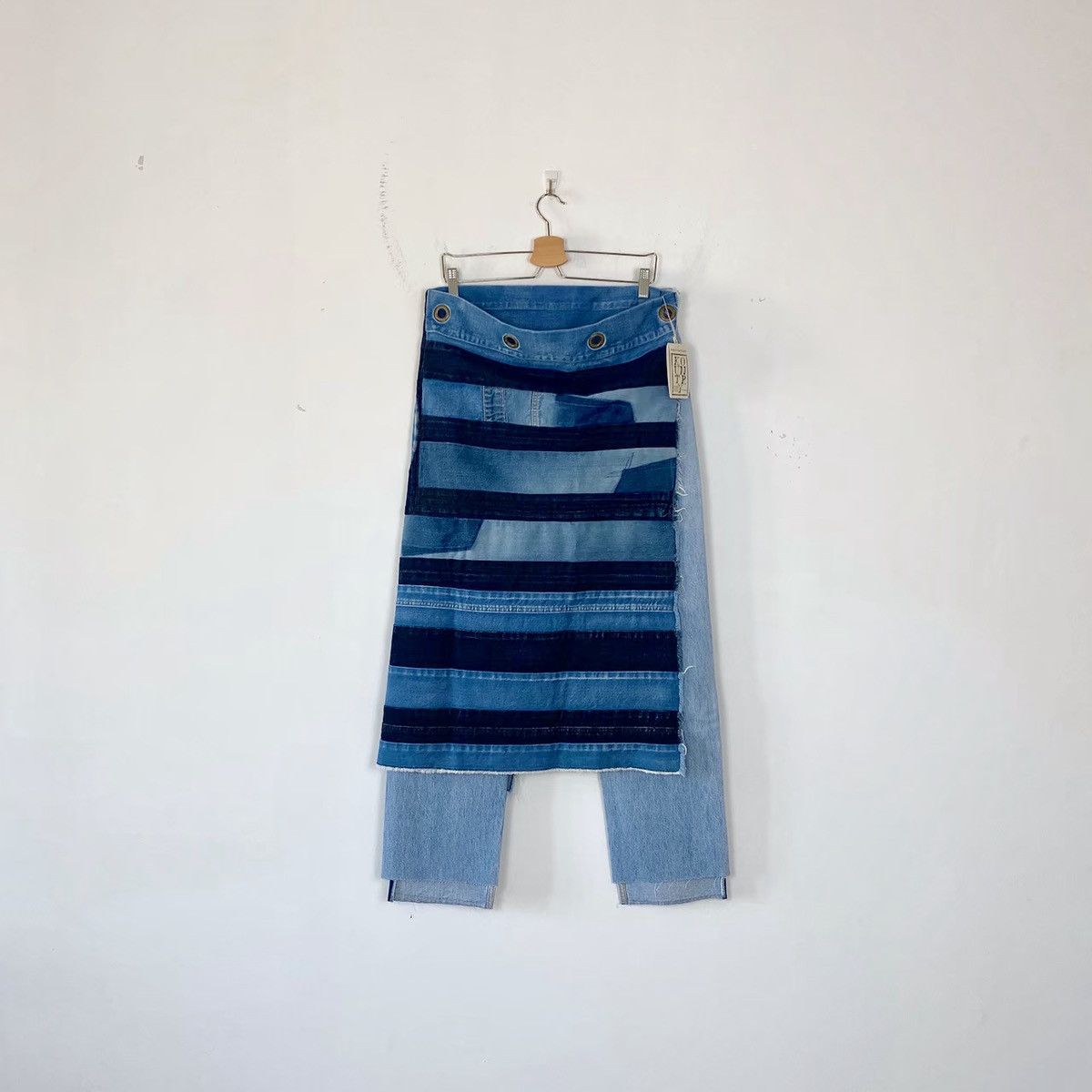 Kapital KAPITAL 2017SS HIPPIE FLAG DENIM APRON Size ONE SIZE - 6 Thumbnail