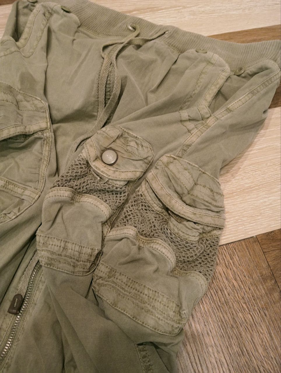 If Six Was Nine VINTAGE G.O.A MILITARY CARGO SKIRT Size 31" - 5 Thumbnail