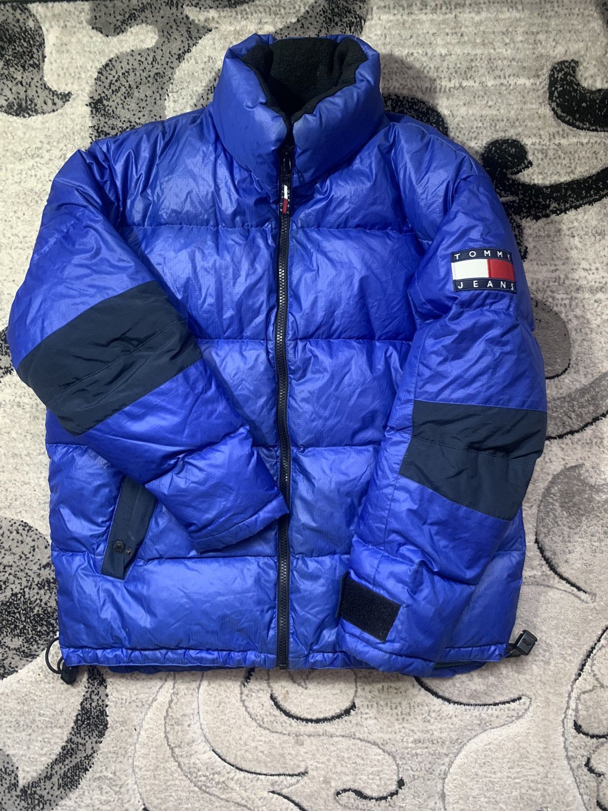 image of Vintage Puffer Tommy Jeans in Blue, Men's (Size Large)