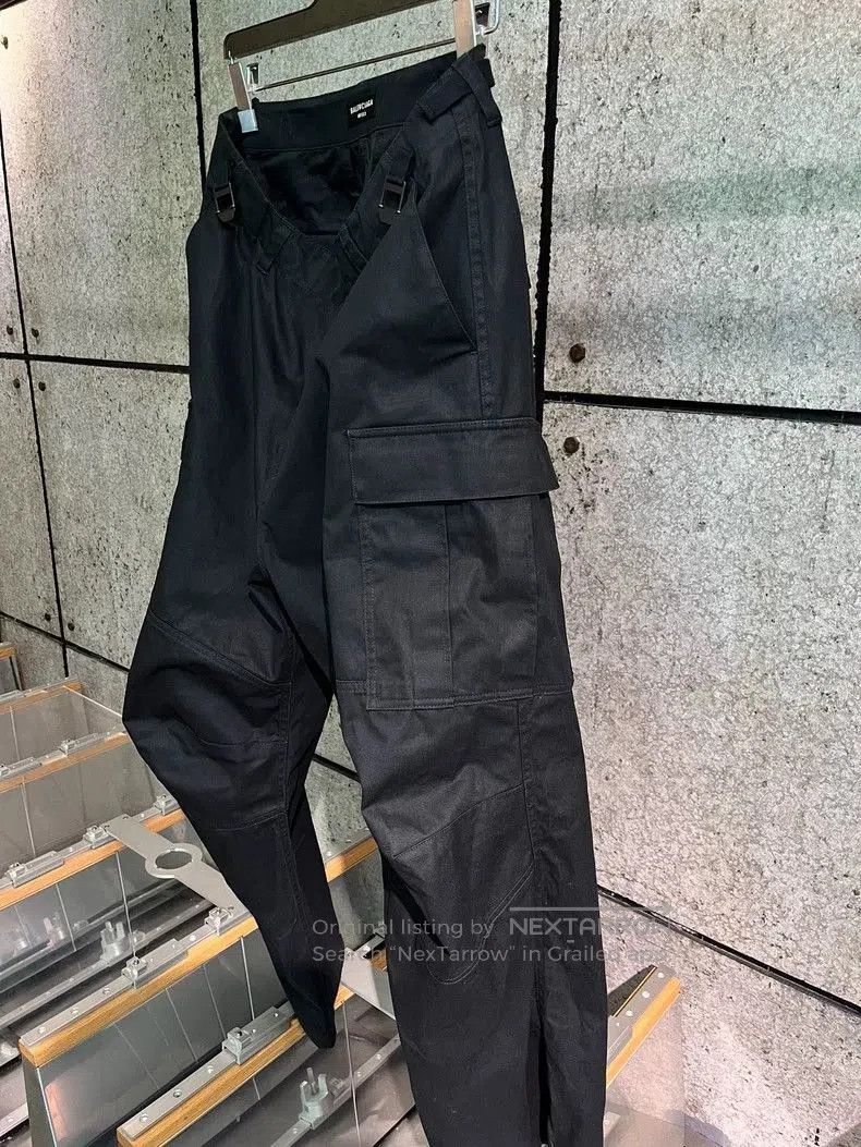 Balenciaga Balenciaga Black Cargo Pants Size S. Size US 34 / EU 50 - 2 Thumbnail