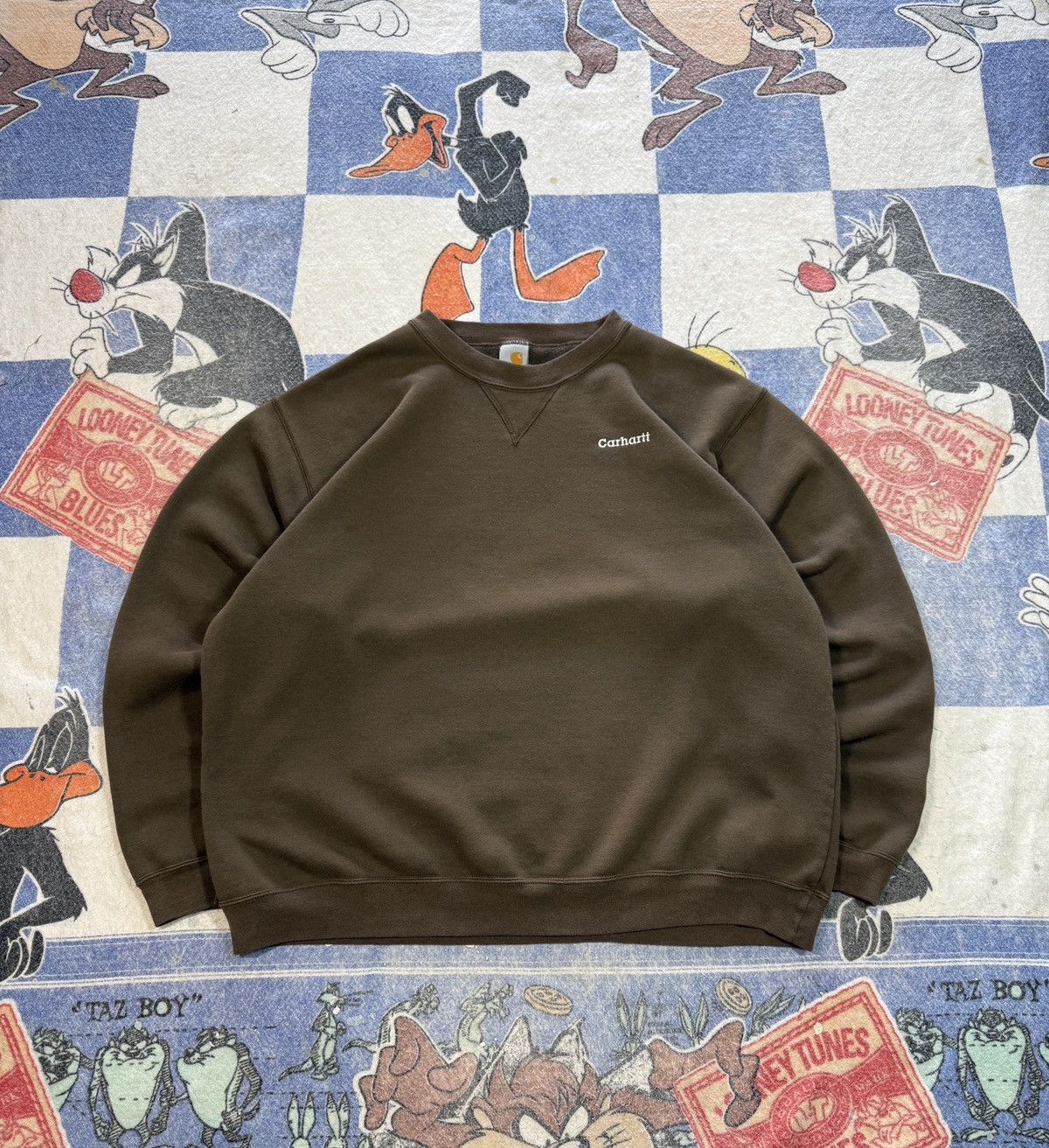 Carhartt Vintage carhartt crewneck sweatshirt Size US XL / EU 56 / 4 - 1 Thumbnail