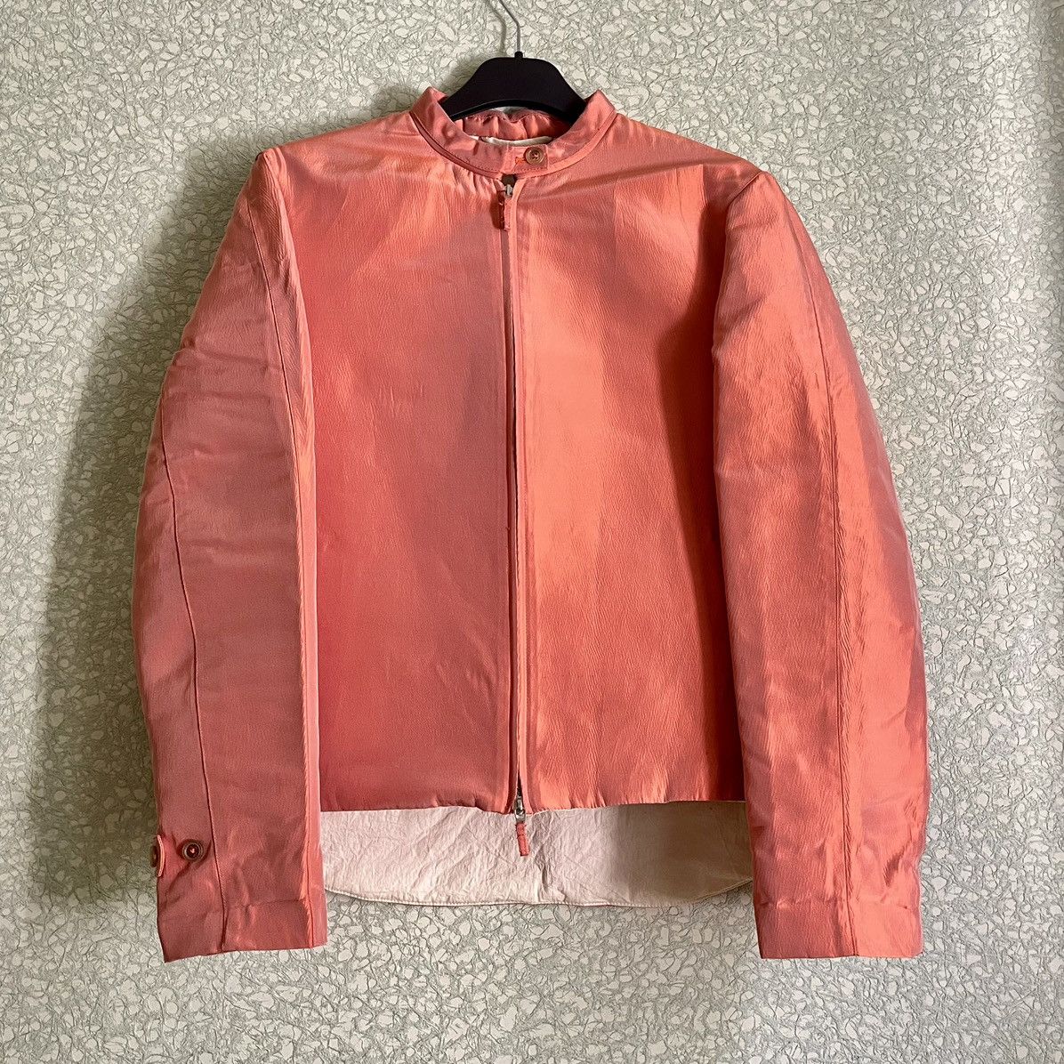 BURBERRY ボンバージャケット ピンク・オレンジ Burberry × Burberry Prorsum Roberto Menichetti AW99 Iridescent