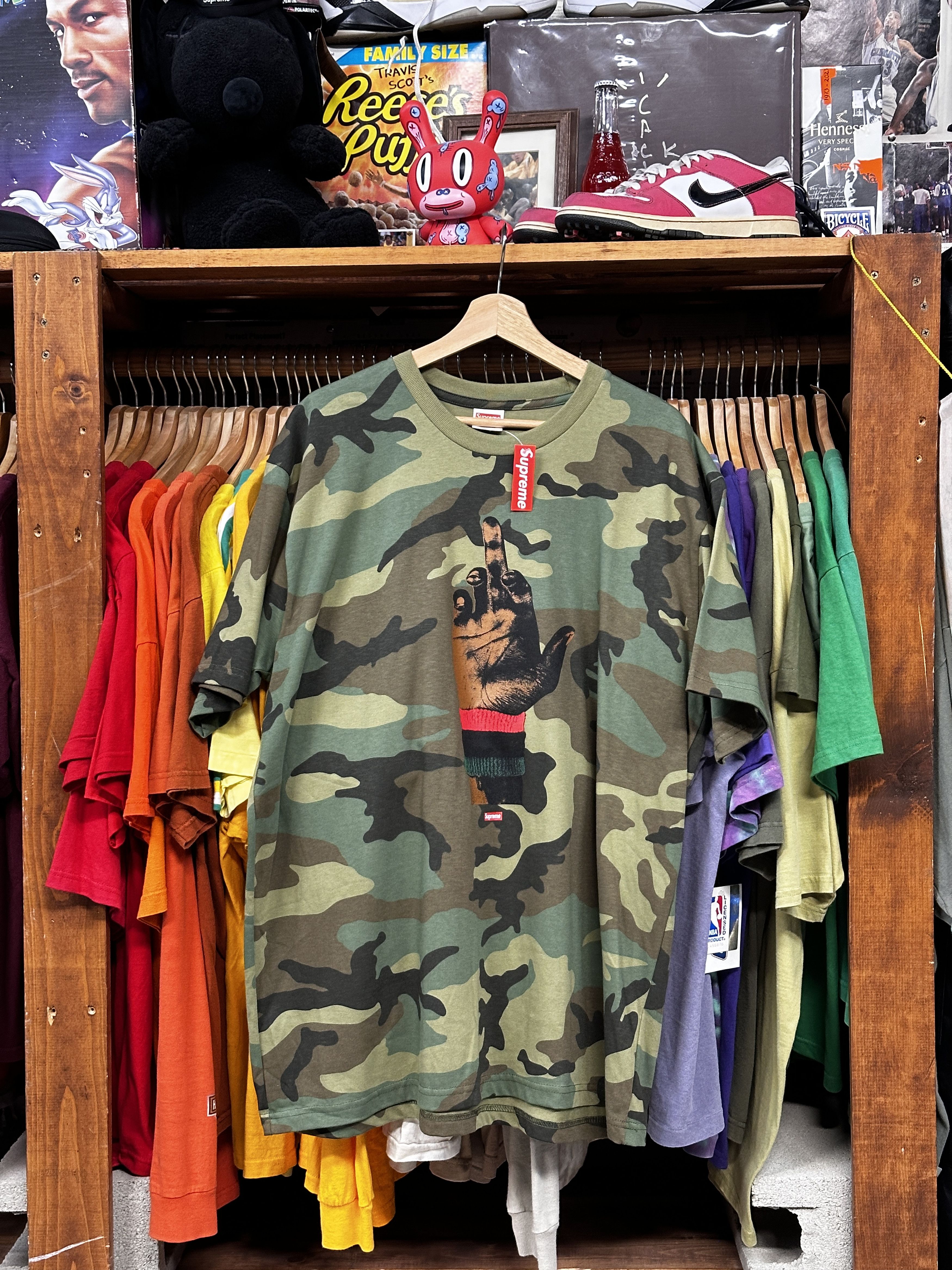 Supreme Supreme dead prez RBG Tee Woodland Camo Size US XL / EU 56 / 4 - 1 Thumbnail