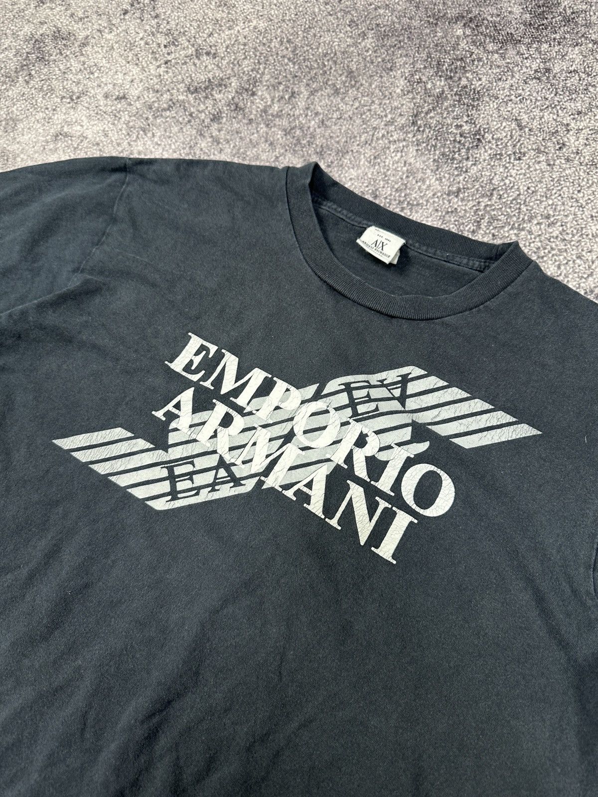 Armani Y2K Vintage Armani Big Logo Streetwear Rare Casual Opium VTg Size US L / EU 52-54 / 3 - 2 Thumbnail