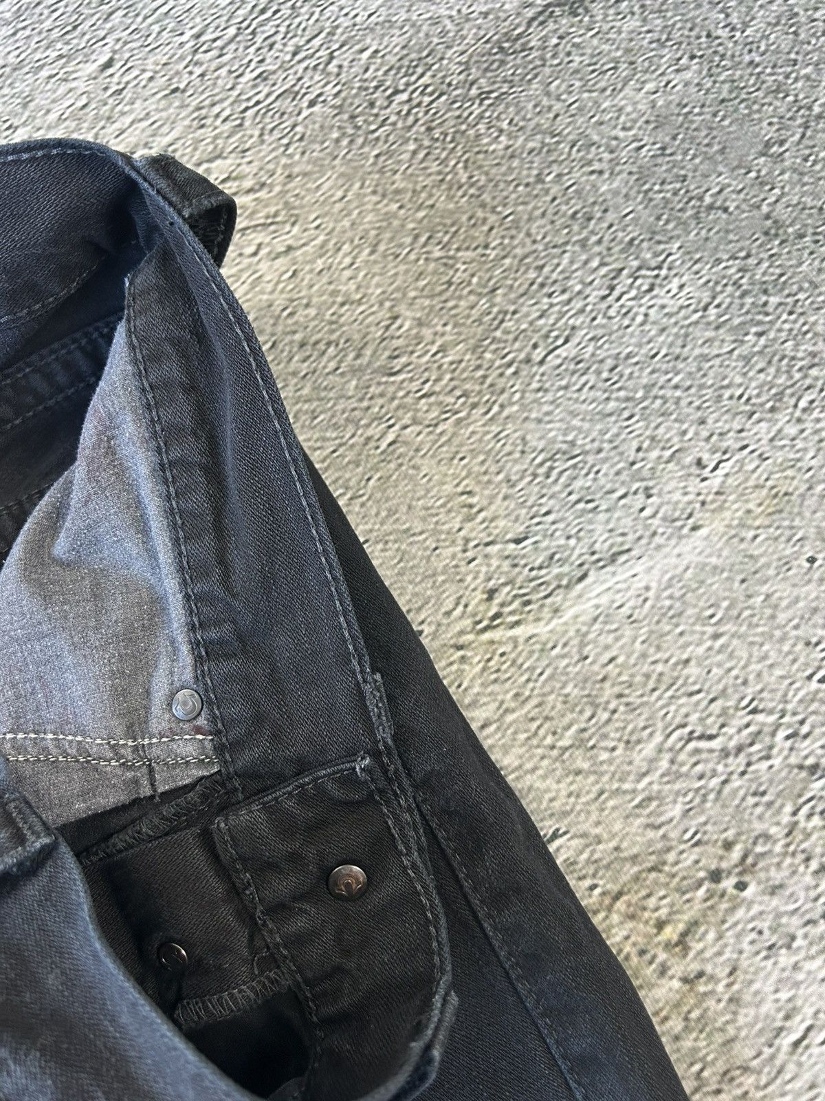 True Religion × Vintage True Religion vintage jeans black Y2K Jack Size US 29 - 10 Thumbnail