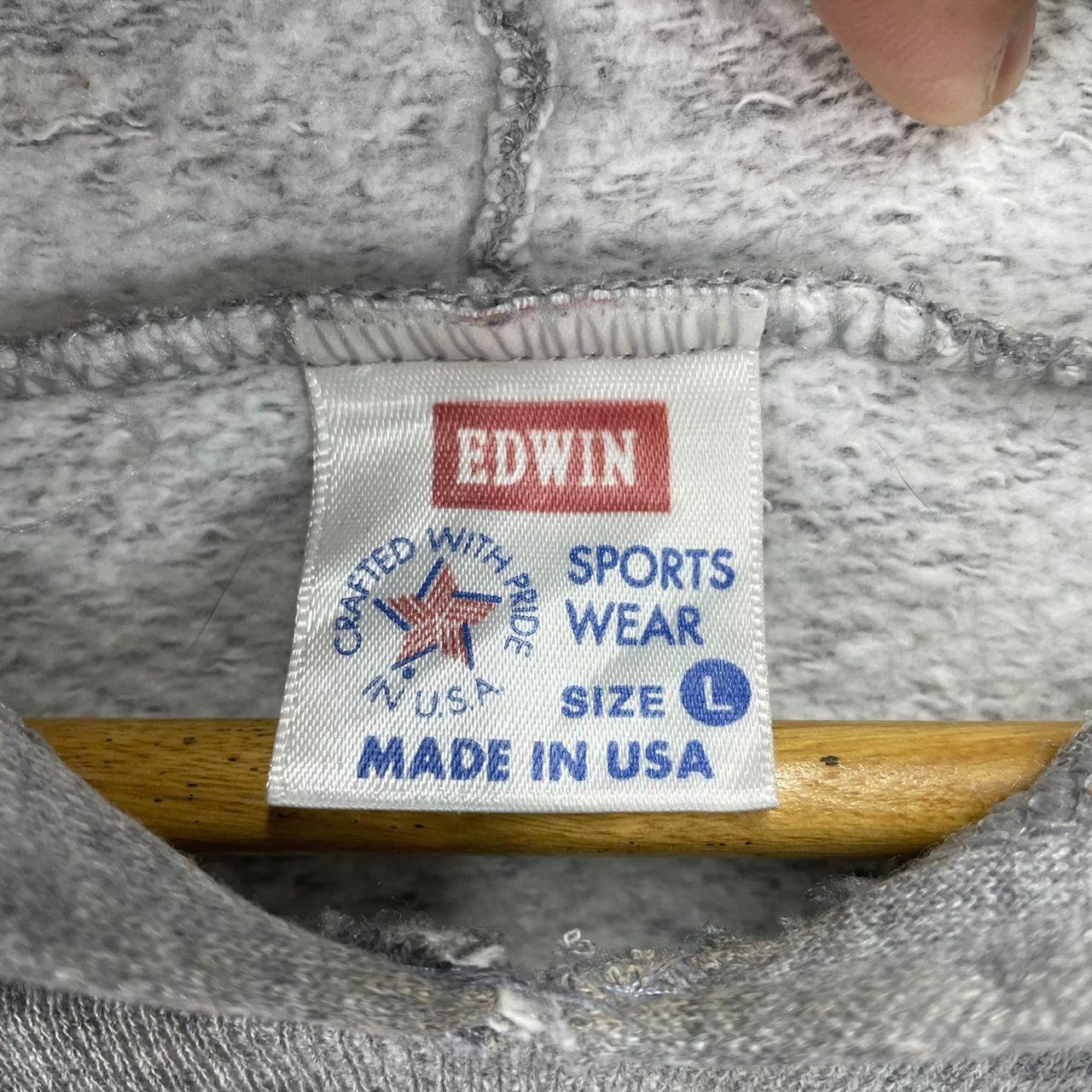Edwin Vintage Edwin Made In Usa Pullover Hoodie Size US M / EU 48-50 / 2 - 5 Thumbnail
