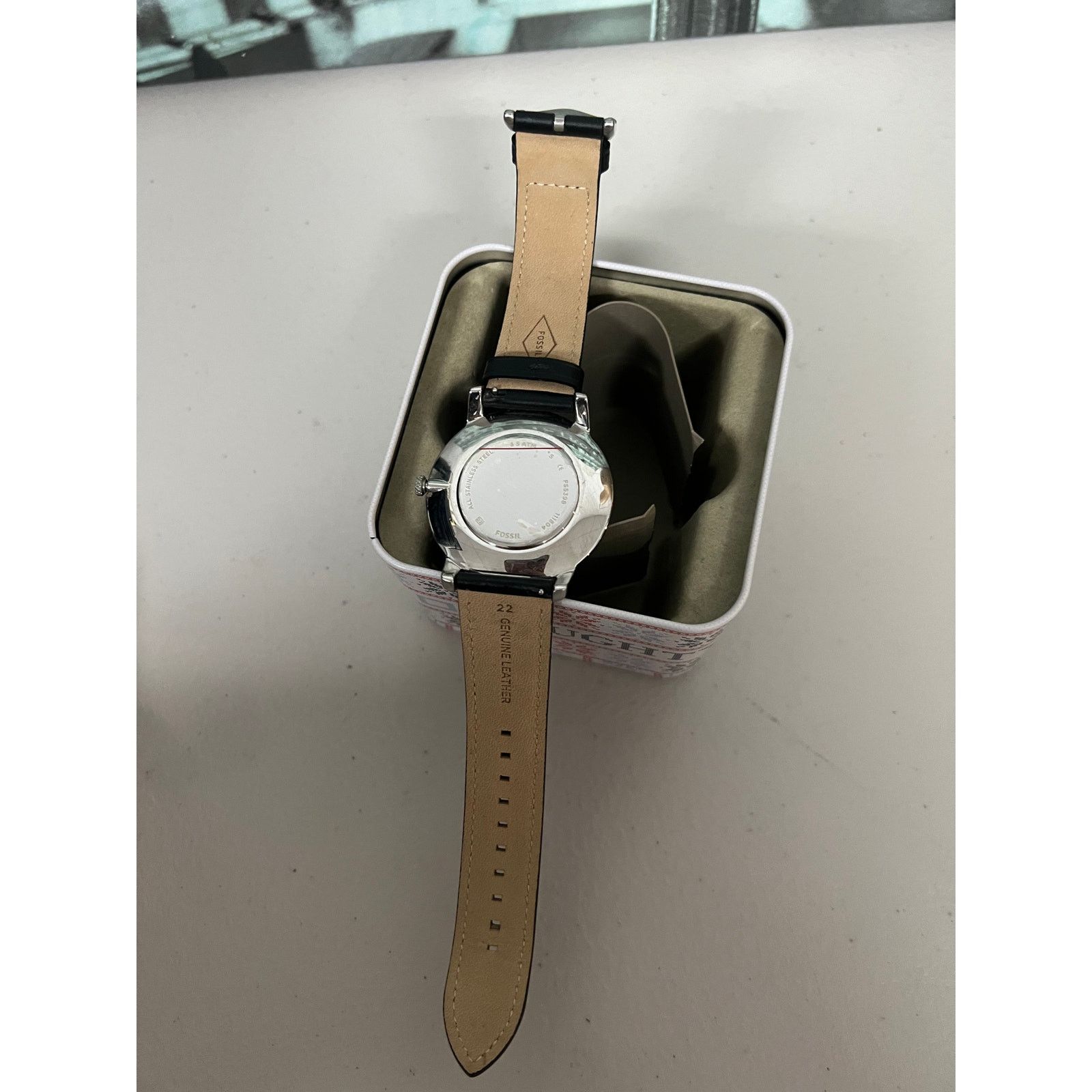 Fossil Fossil FS5398 The Minimalist Men's Watch Size ONE SIZE - 4 Thumbnail