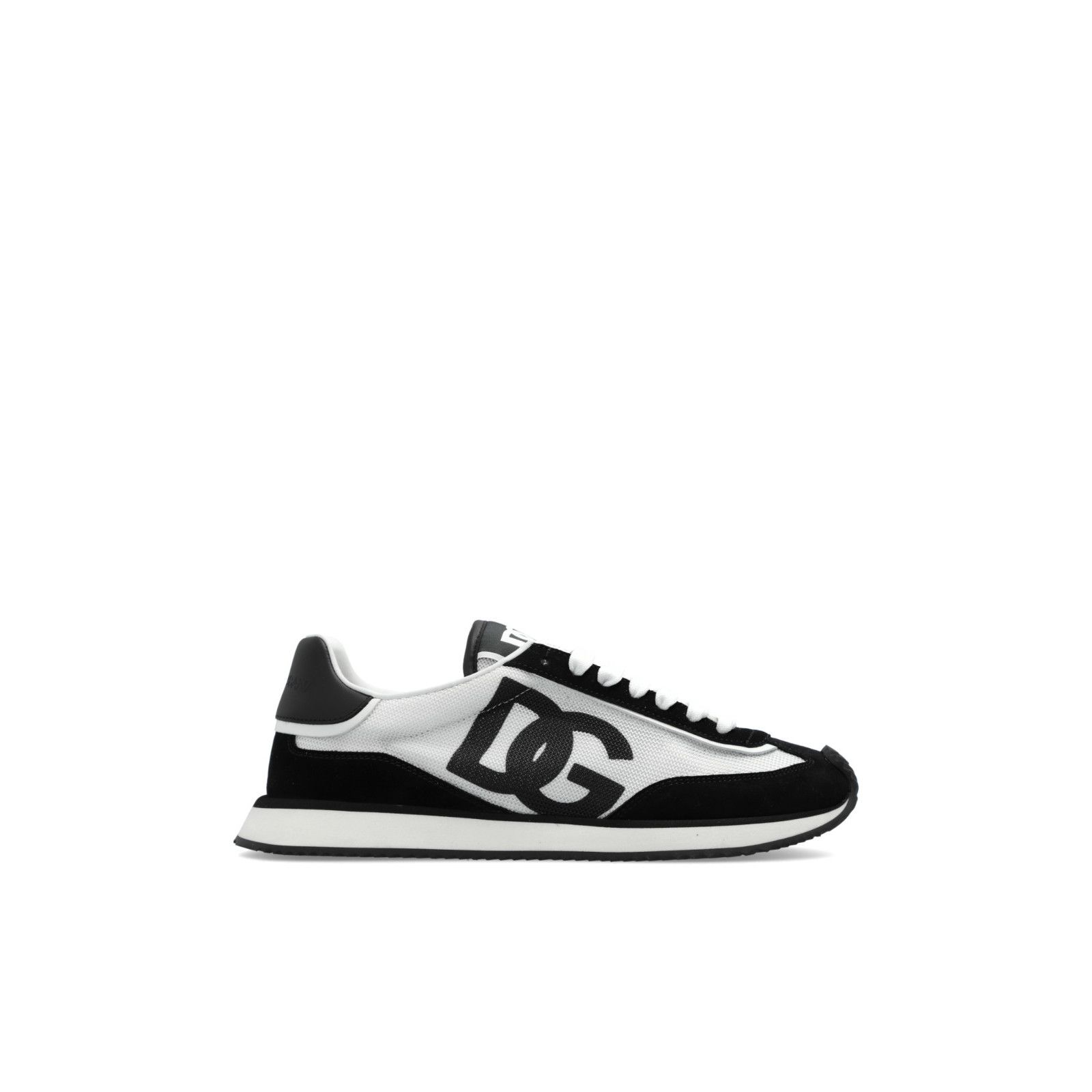 DOLCE&GABBANA Gray Black Suede Sneakers New & Authentic (Wom