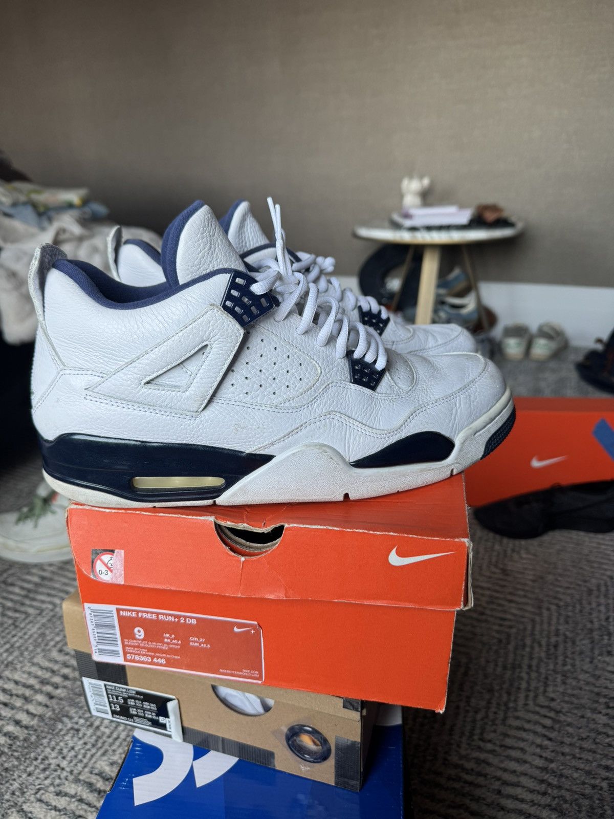 Jordan 4 Columbia size 12
