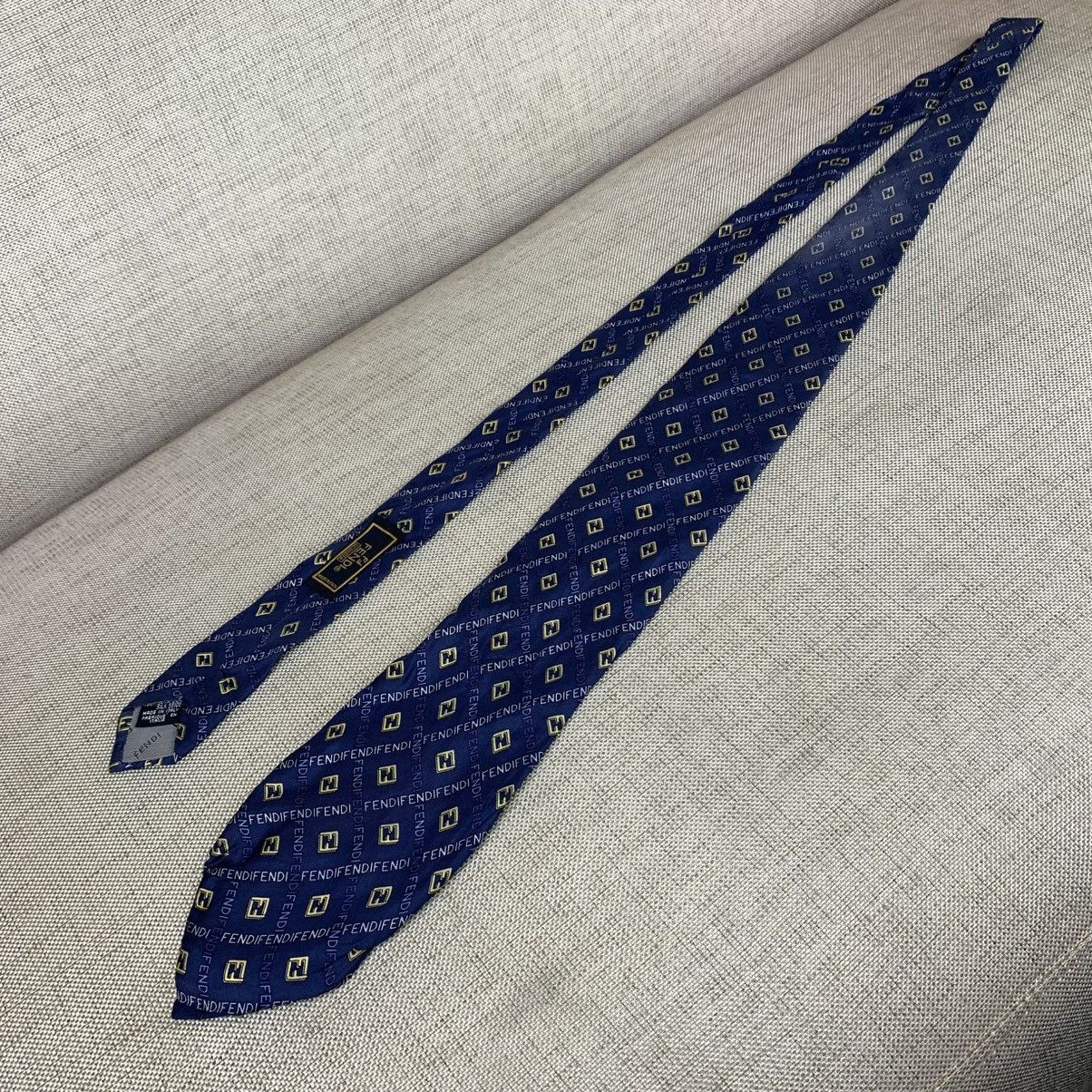 Fendi × Vintage FENDI Vintage Tie Caravate Size ONE SIZE - 1 Thumbnail