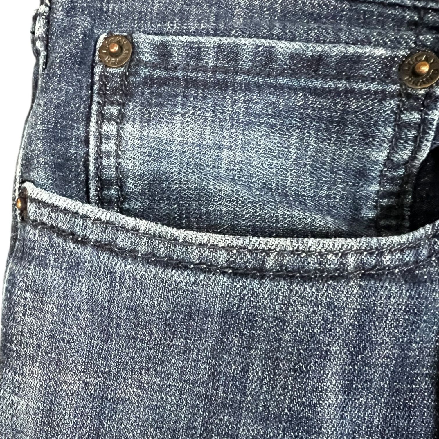 Lucky Brand Men's Lucky Brand 121 Heritage Slim Straight Jeans 34x32 Size US 34 / EU 50 - 6 Thumbnail