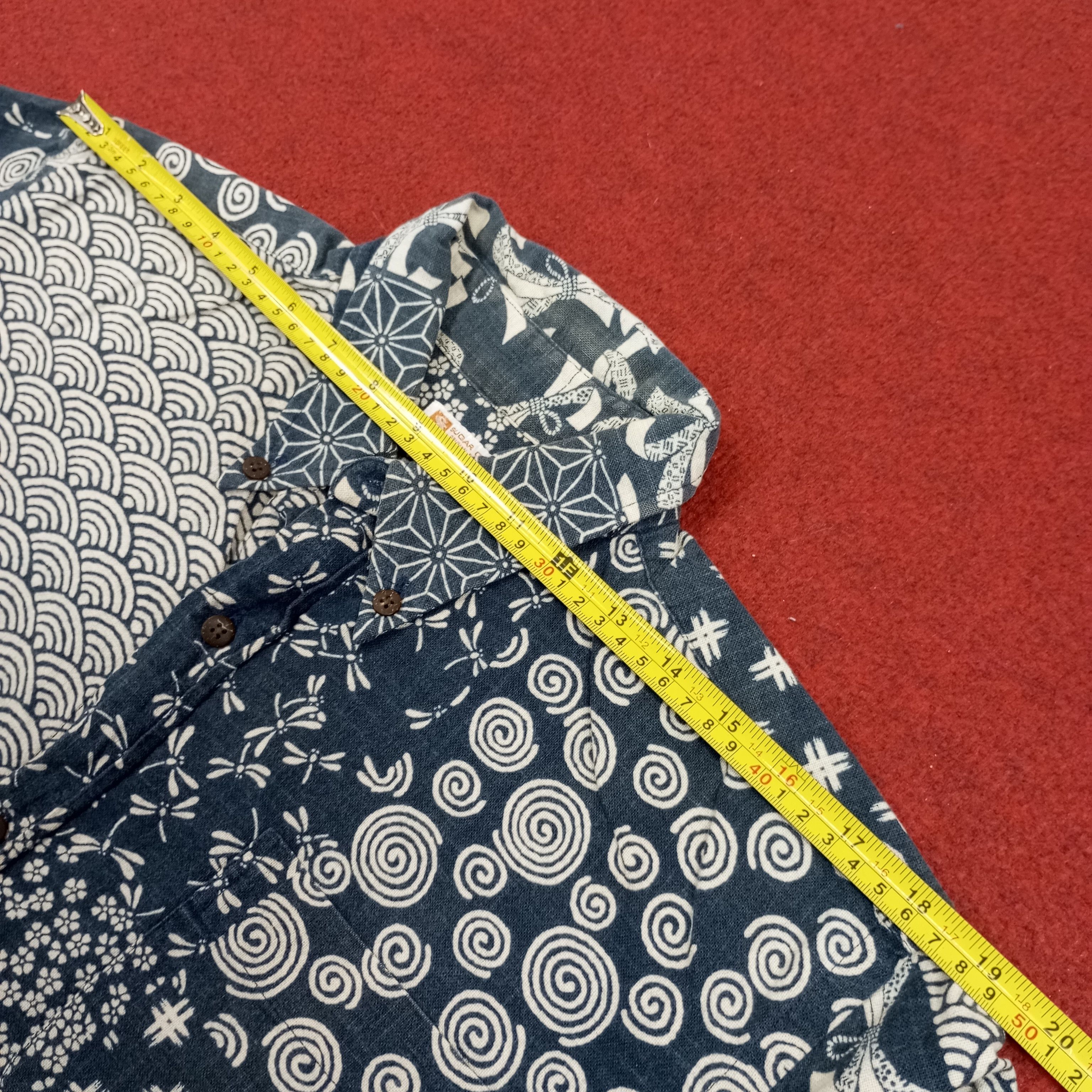 Japanese Brand × Sugar Cane × Vintage Sugar Cane Fashion Style Design Japanese Brand Shirt Size US L / EU 52-54 / 3 - 9 Thumbnail