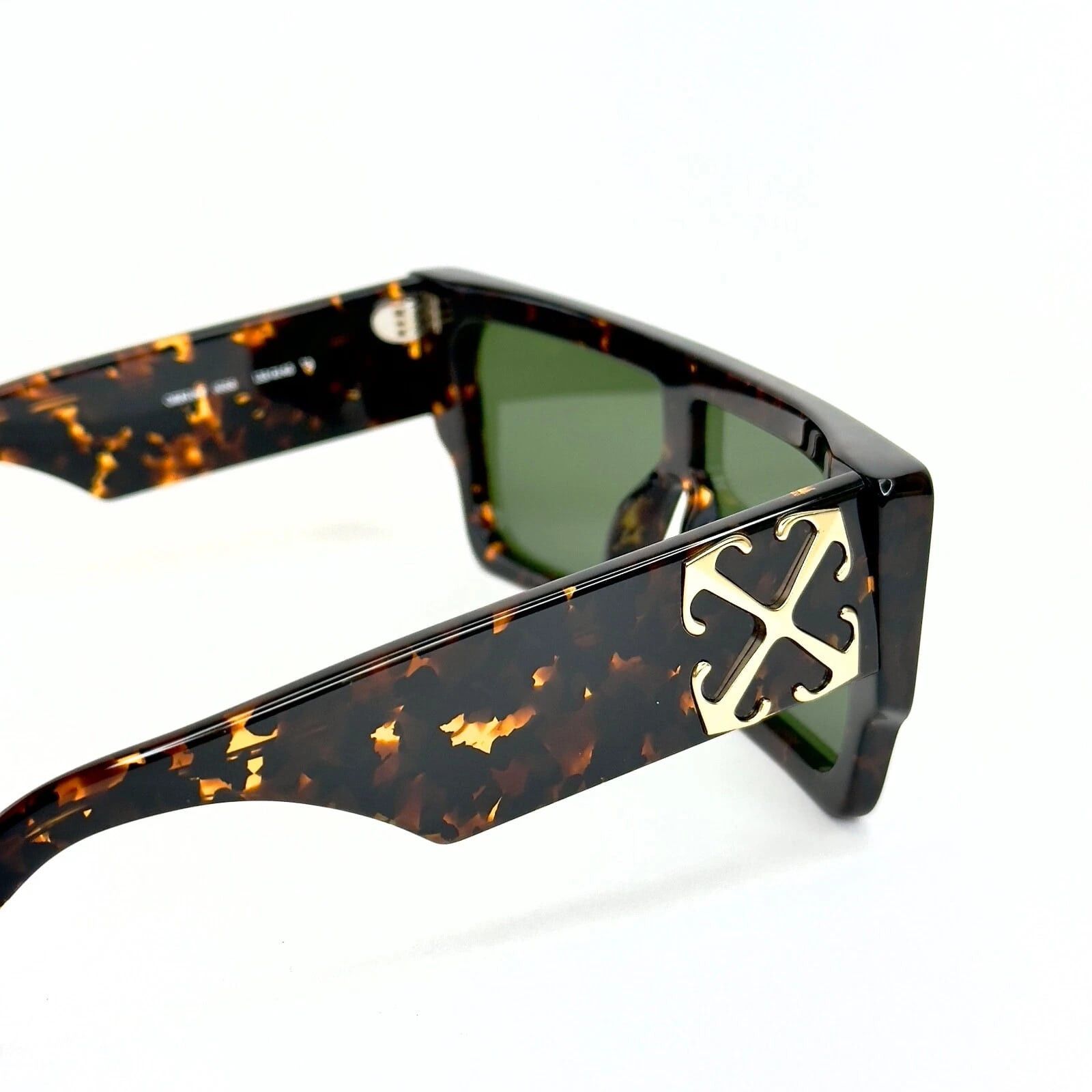 Off-White OFF-WHITE 14F OERI14F Brown Havana Green Unisex MARION Mask Size ONE SIZE - 3 Thumbnail