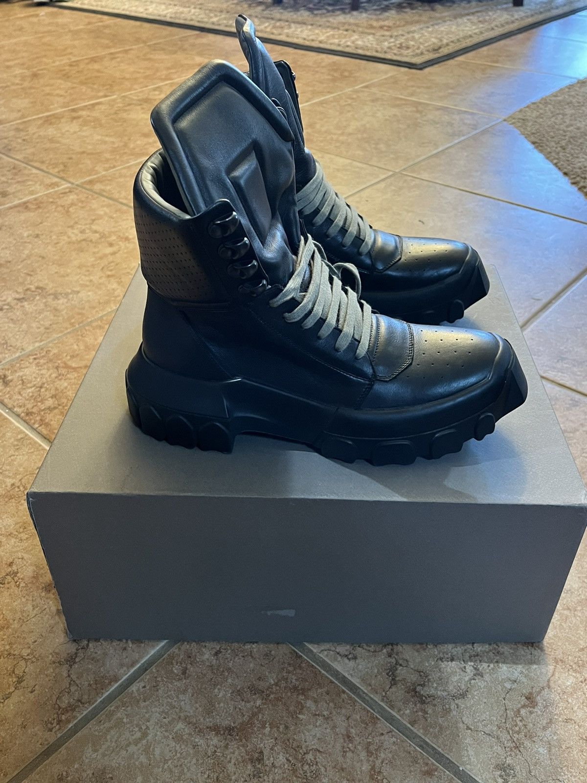 Rick Owens rick owen mainline tractor dunk boot Size US 6 / EU 39 - 7 Thumbnail