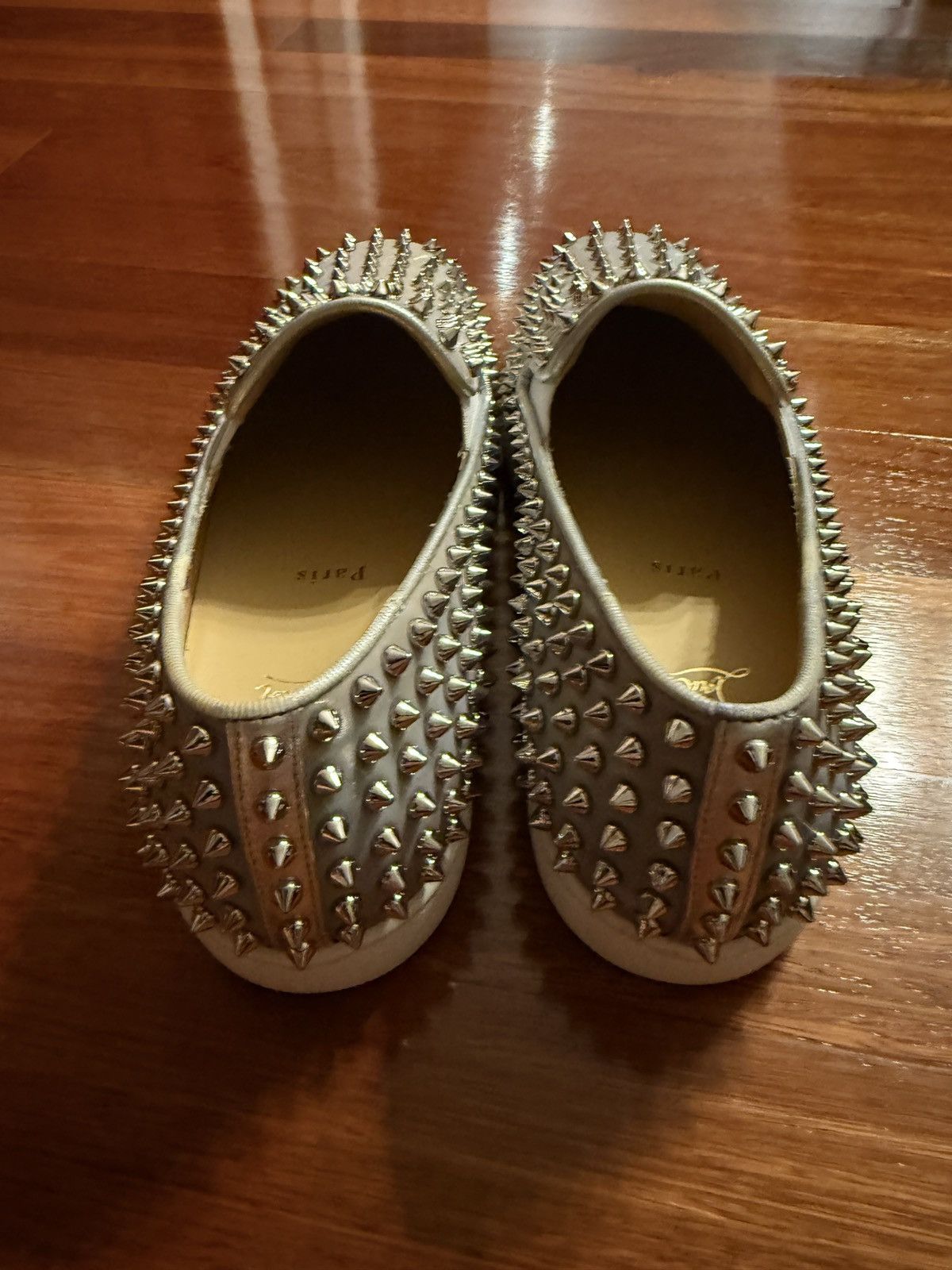 Christian Louboutin Christian Louboutin Spikeboat Stud Detailed Sneakers Size US 11.5 / EU 44-45 - 4 Thumbnail
