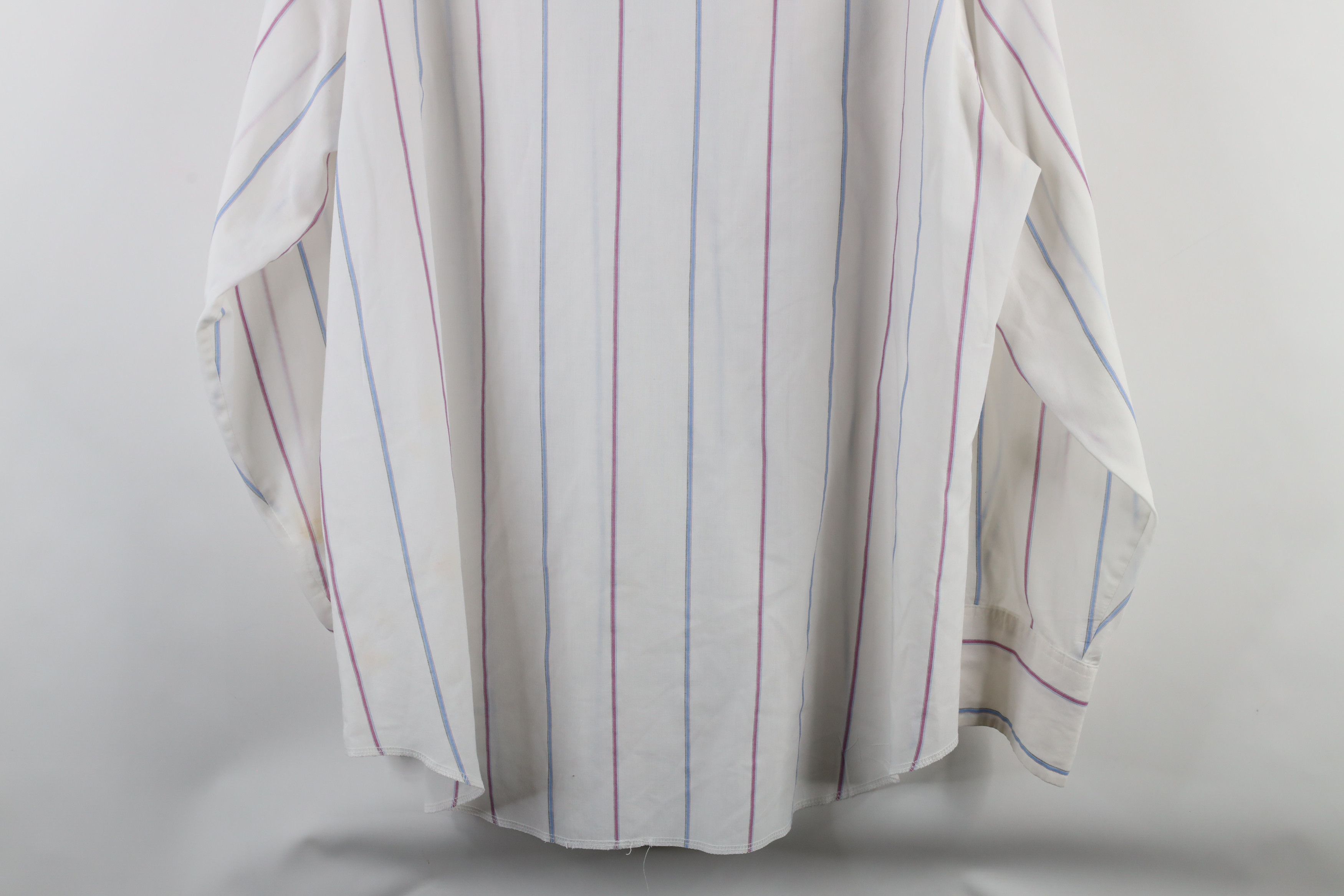 Vintage × Wrangler Vintage 90s Wrangler Sheer Striped Western Button Shirt USA Size US L / EU 52-54 / 3 - 14 Thumbnail