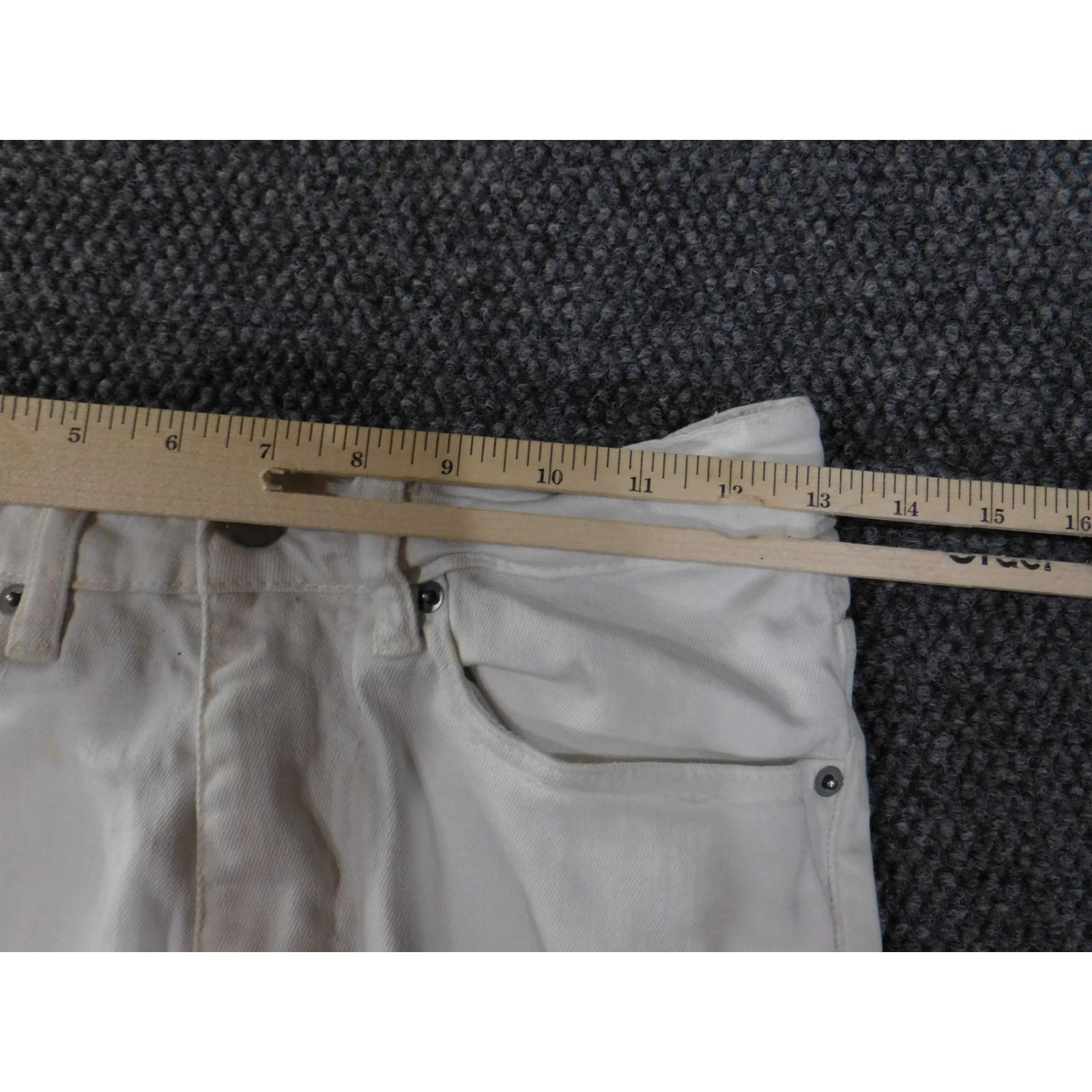 Zara Zara Jeans Mens 30 White Slim Fit Stretch Denim Five Pocket Casual Size US 30 / EU 46 - 6 Thumbnail