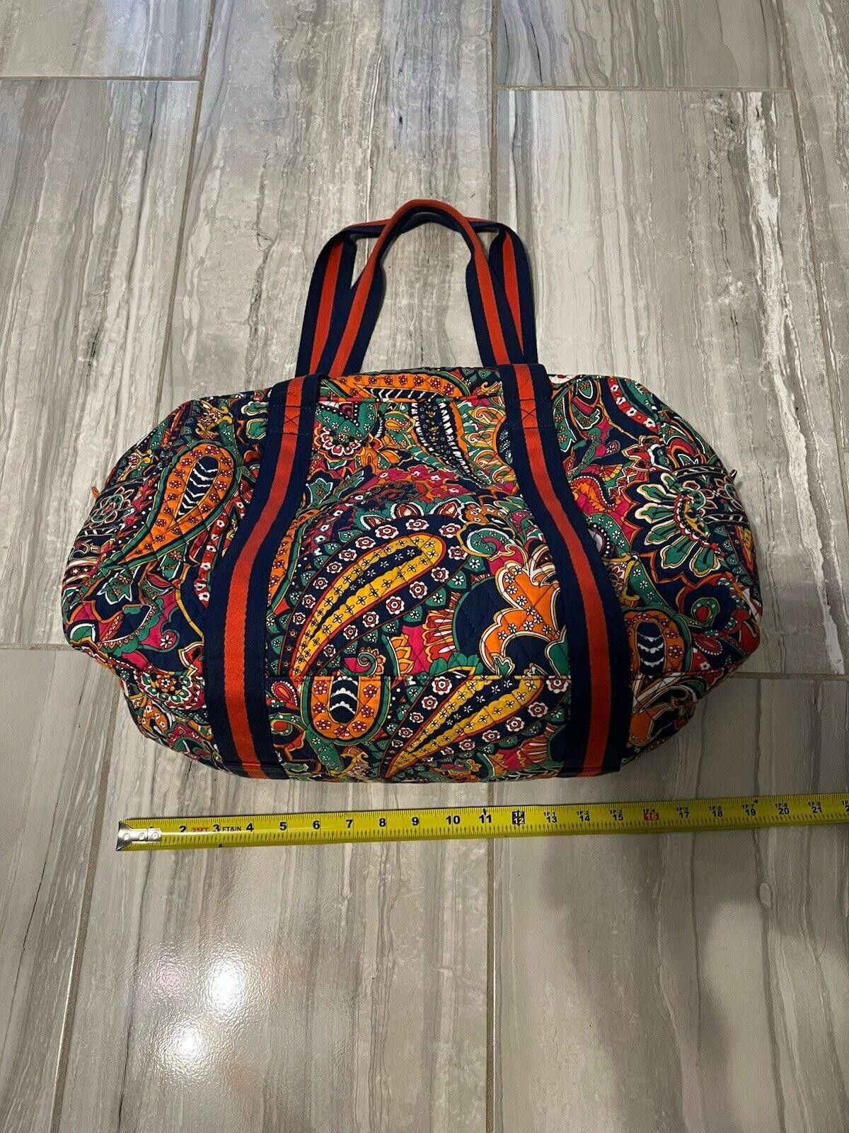 Designer Vera Bradley All Purpose Tote And Toiletries Bag Size ONE SIZE - 4 Thumbnail