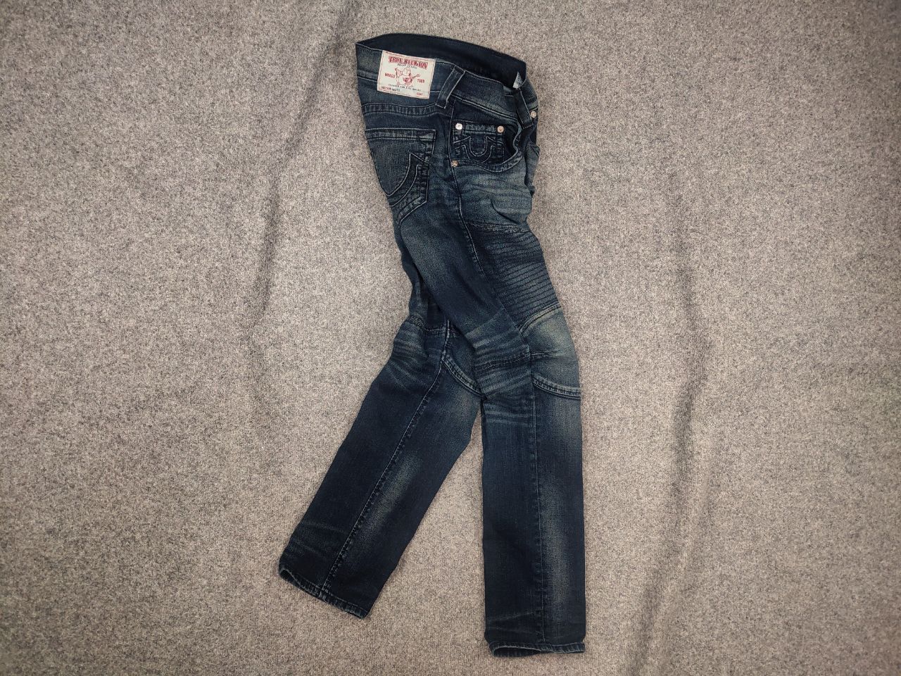 True Religion True Religion moto jeans Faded denim Logo Vintage LGB Y2K Size US 32 / EU 48 - 1 Thumbnail