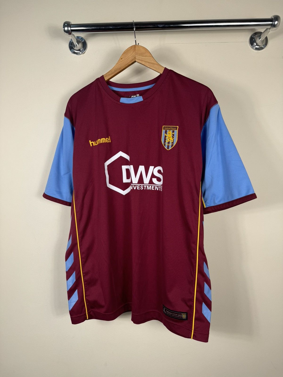 Hummel × Vintage 2005/06 Home Aston Villa Hummel Jersey T-shirt Size US L / EU 52-54 / 3 - 1 Thumbnail