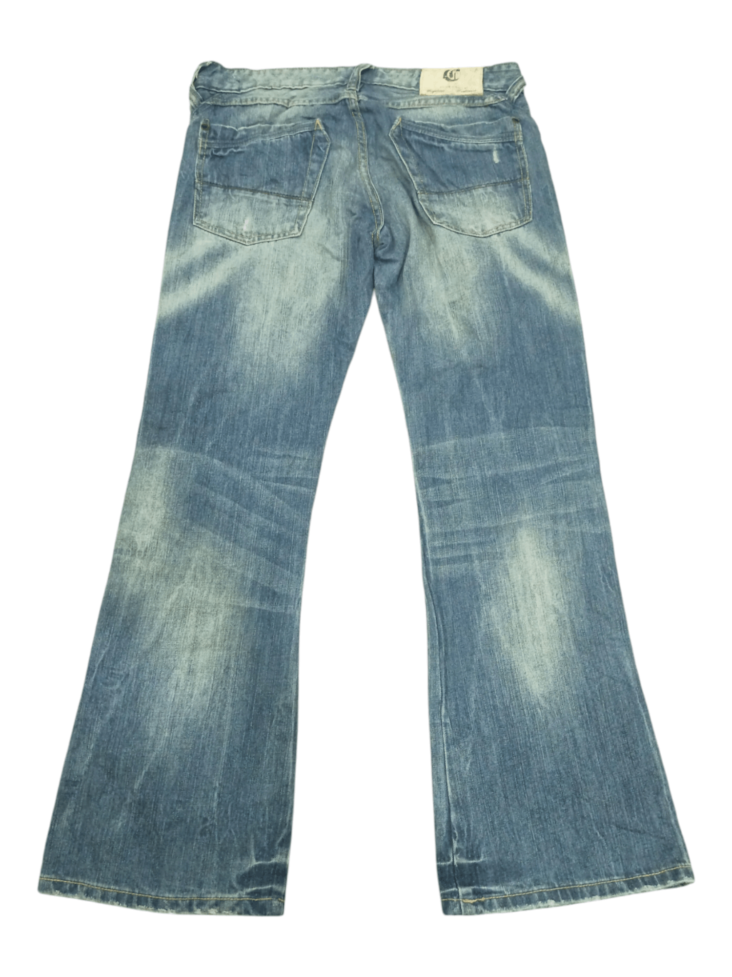 Silver Jeans Co. Vintage Silver Jeans Distressed Faded Flare Denim Size US 31 - 5 Thumbnail