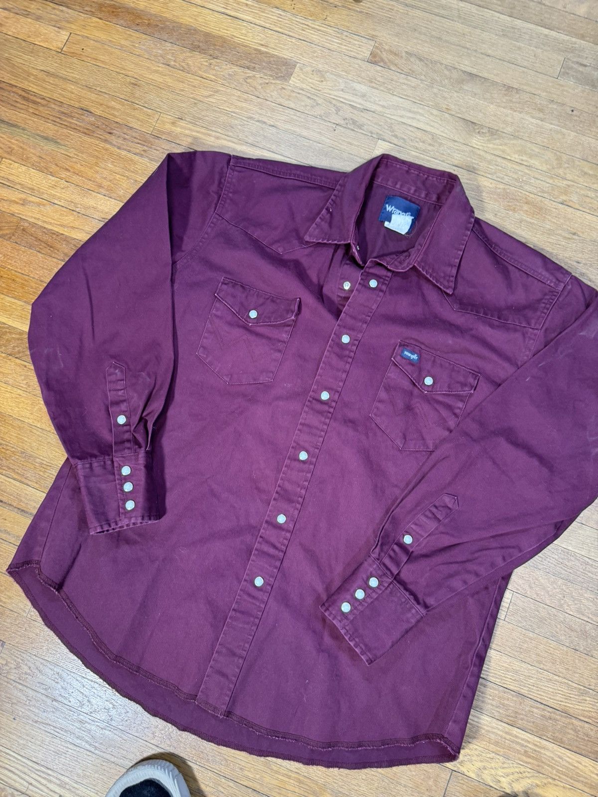 Vintage × Wrangler Vintage Wrangler Western Wear Shirt Size US XL / EU 56 / 4 - 2 Thumbnail